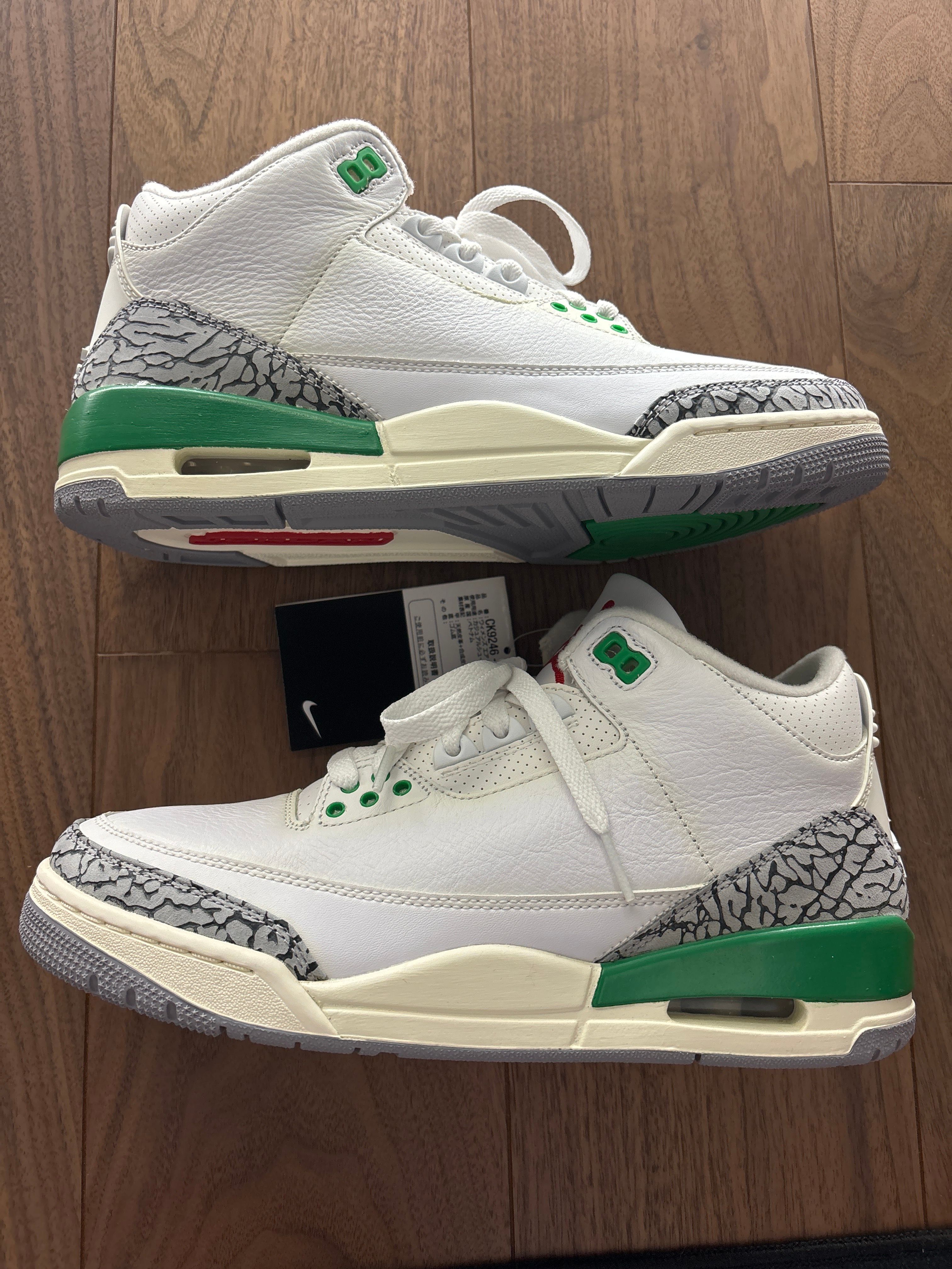 Nike Women's Air Jordan 3 Retro "Lucky Green"