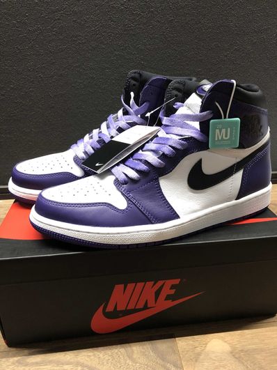 Nike Air Jordan 1 Retro High OG "Court Purple White/Black" (2020)