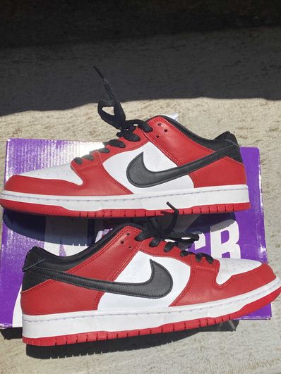 Nike SB Dunk Low Pro "J-Pack Chicago/Varsity Red and White"