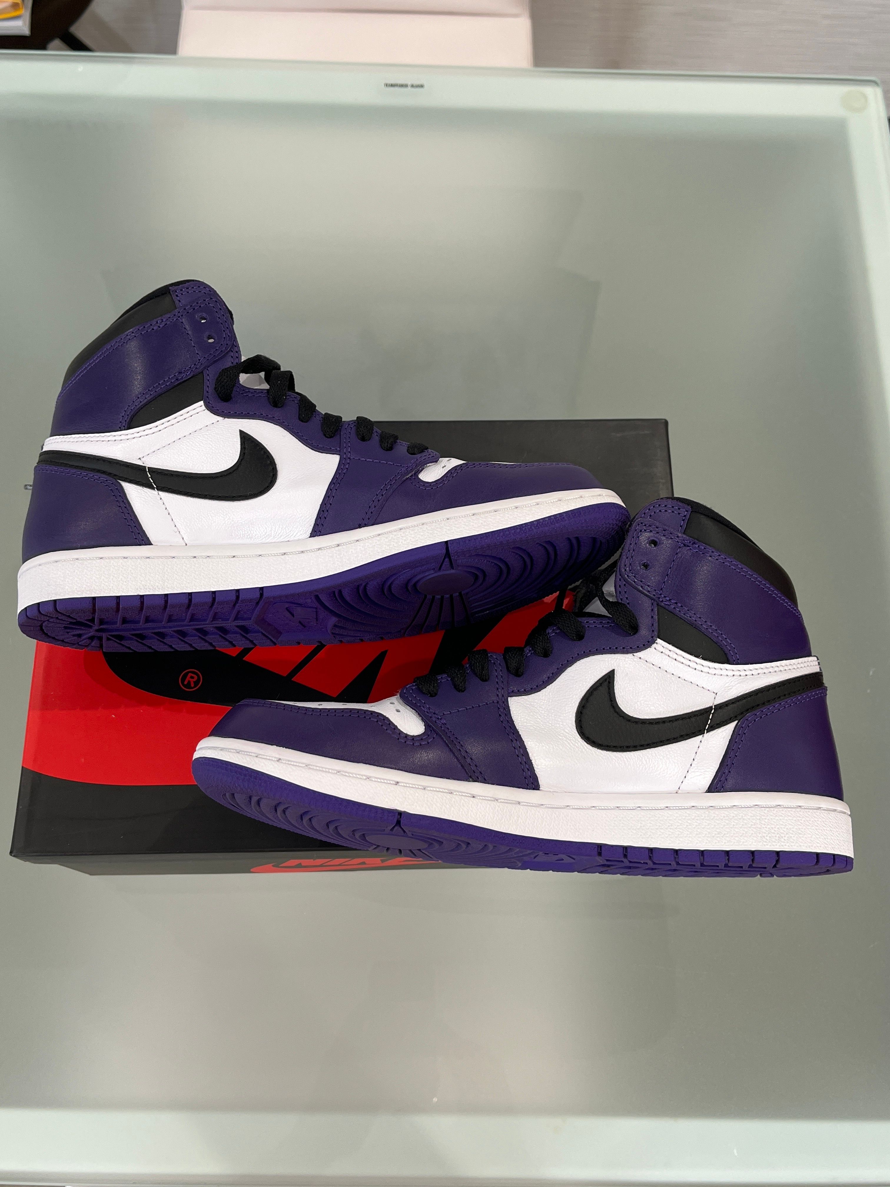 Nike Air Jordan 1 Retro High OG "Court Purple White/Black" (2020)