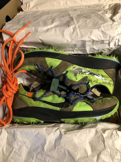 Off-White × Nike Women's Air Zoom Terra Kiger 5 "Green"