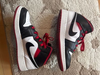 Nike Women's Air Jordan 1 Mid "Black/Gym Red"