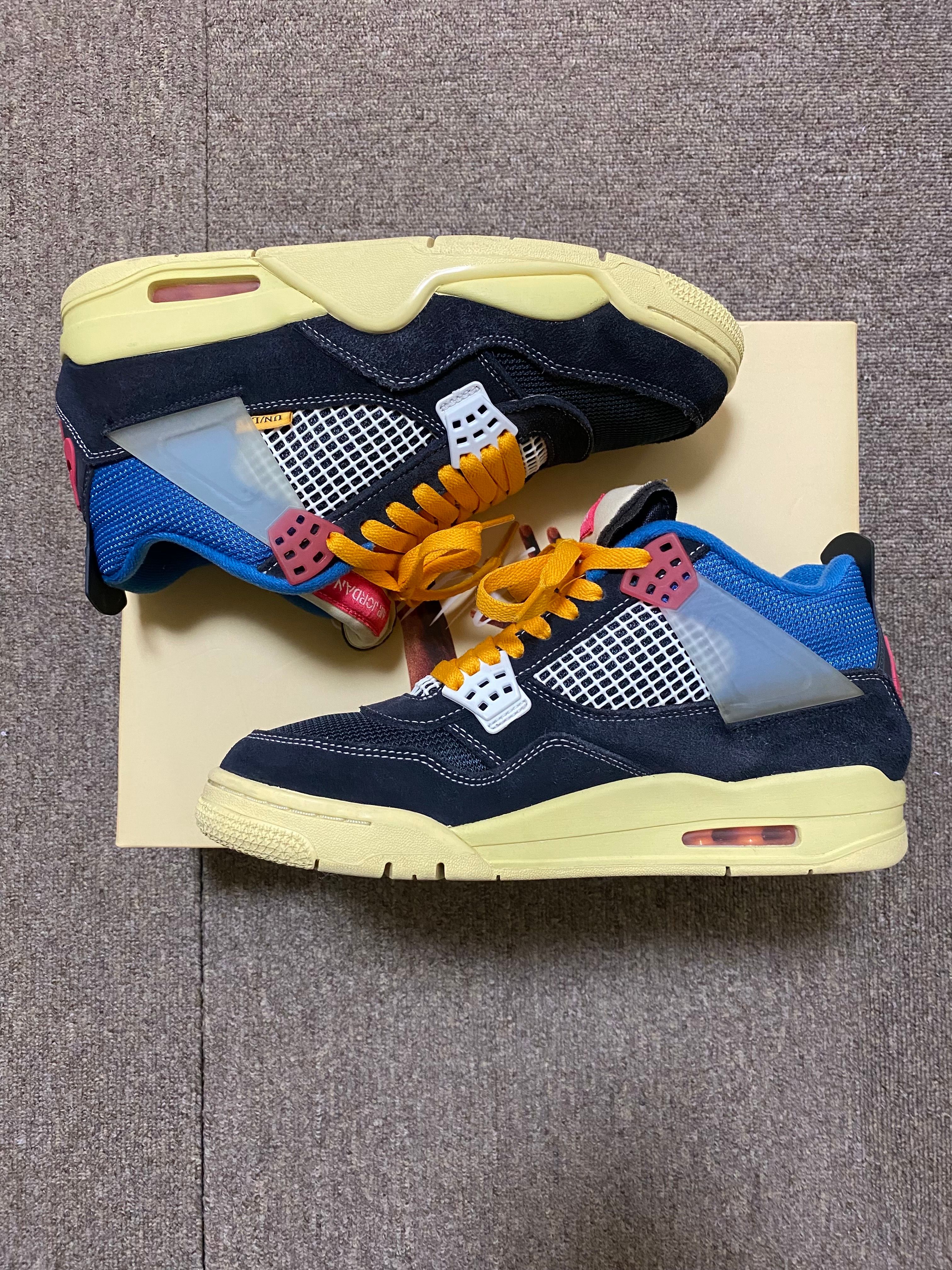 UNION × NIKE AIR JORDAN 4 "OFF NOIR"