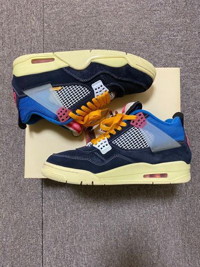 UNION × NIKE AIR JORDAN 4 "OFF NOIR"