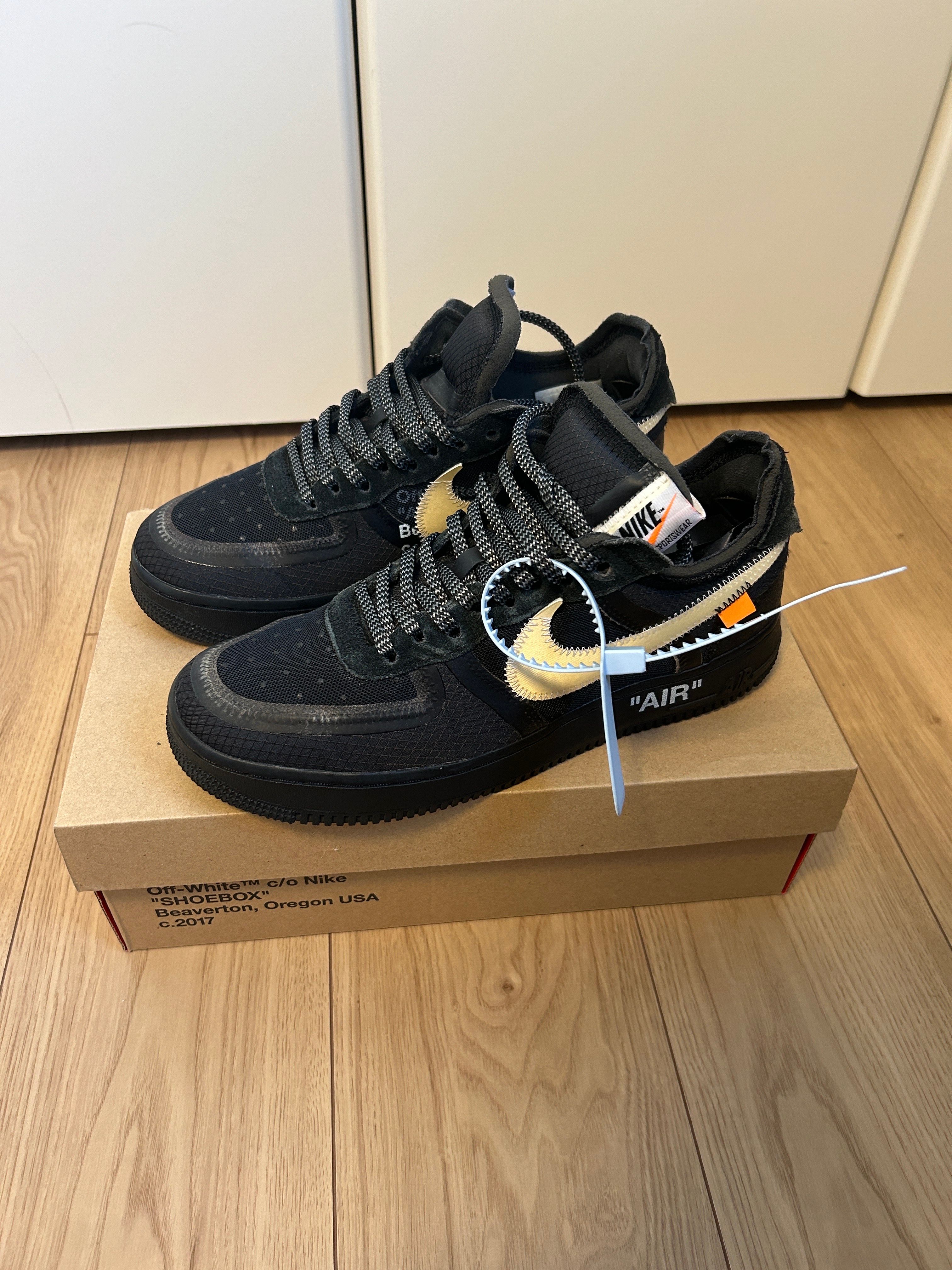 Off-White × Nike Air Force 1 Low "Black"