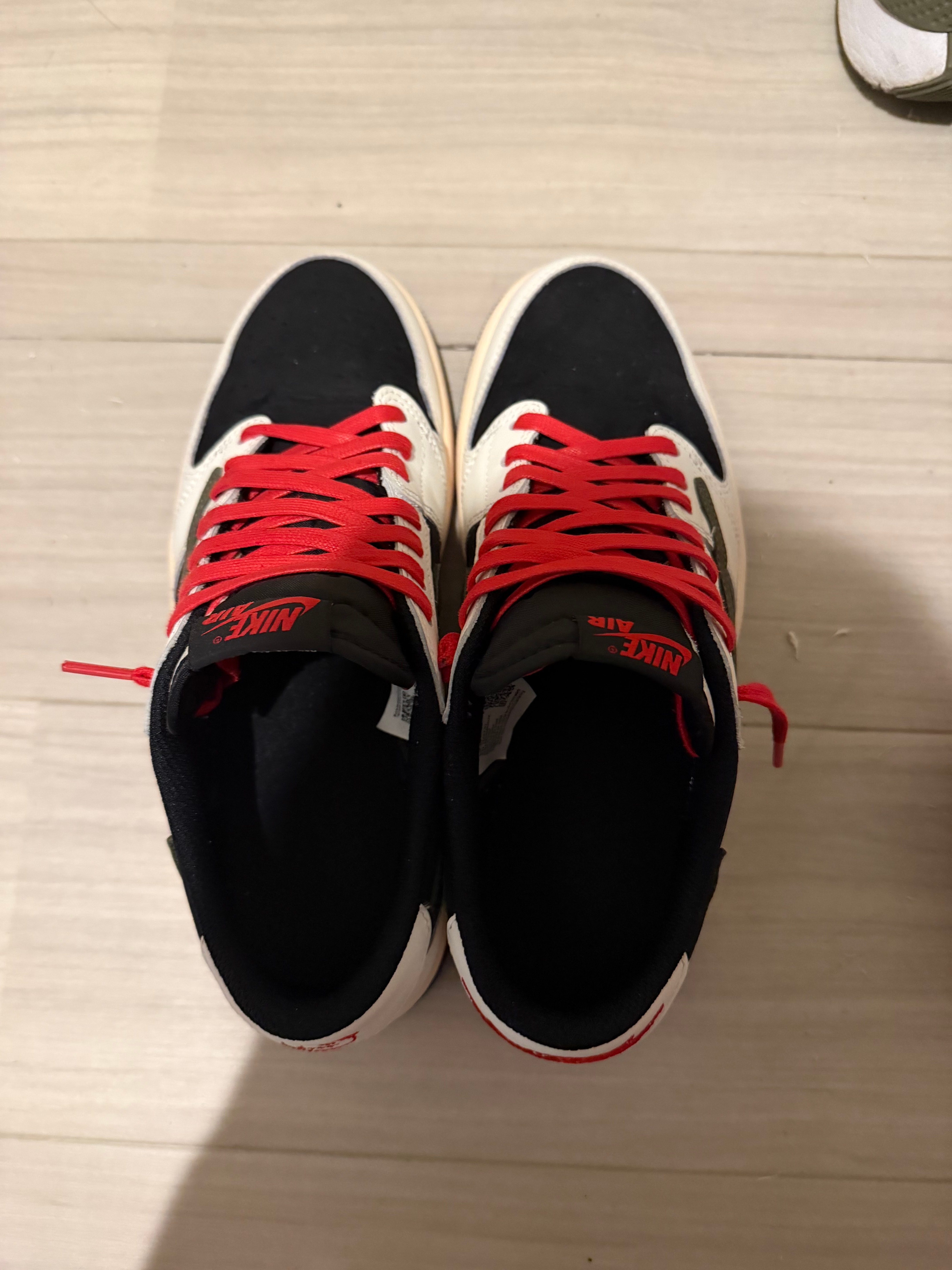 Travis Scott × Nike Women's Air Jordan 1 Low OG "Medium Olive"