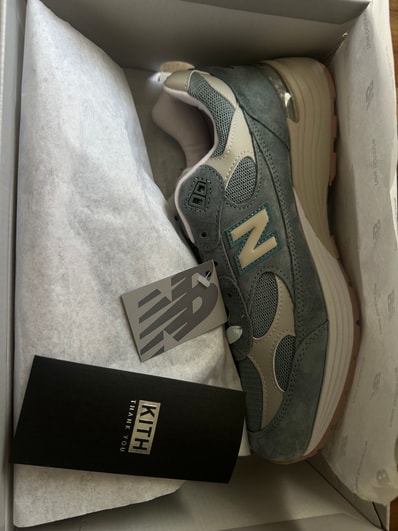 KITH × New Balance 992 "Aegean Blue/Shadow Gray"