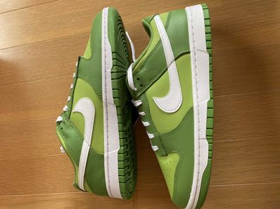 Nike Dunk Low "Chlorophyll/White/Vivid Green"