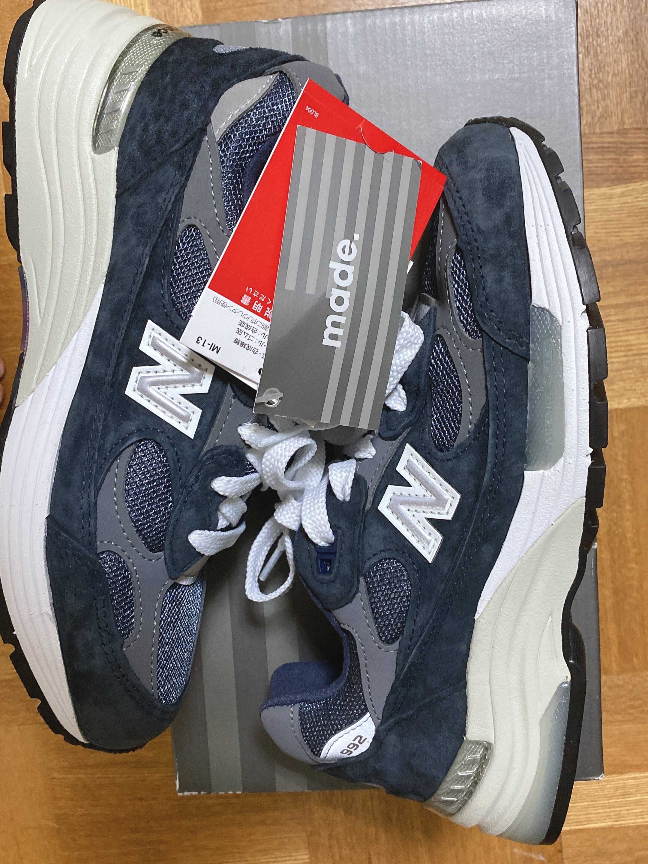 New Balance 992 "Navy" (2021)