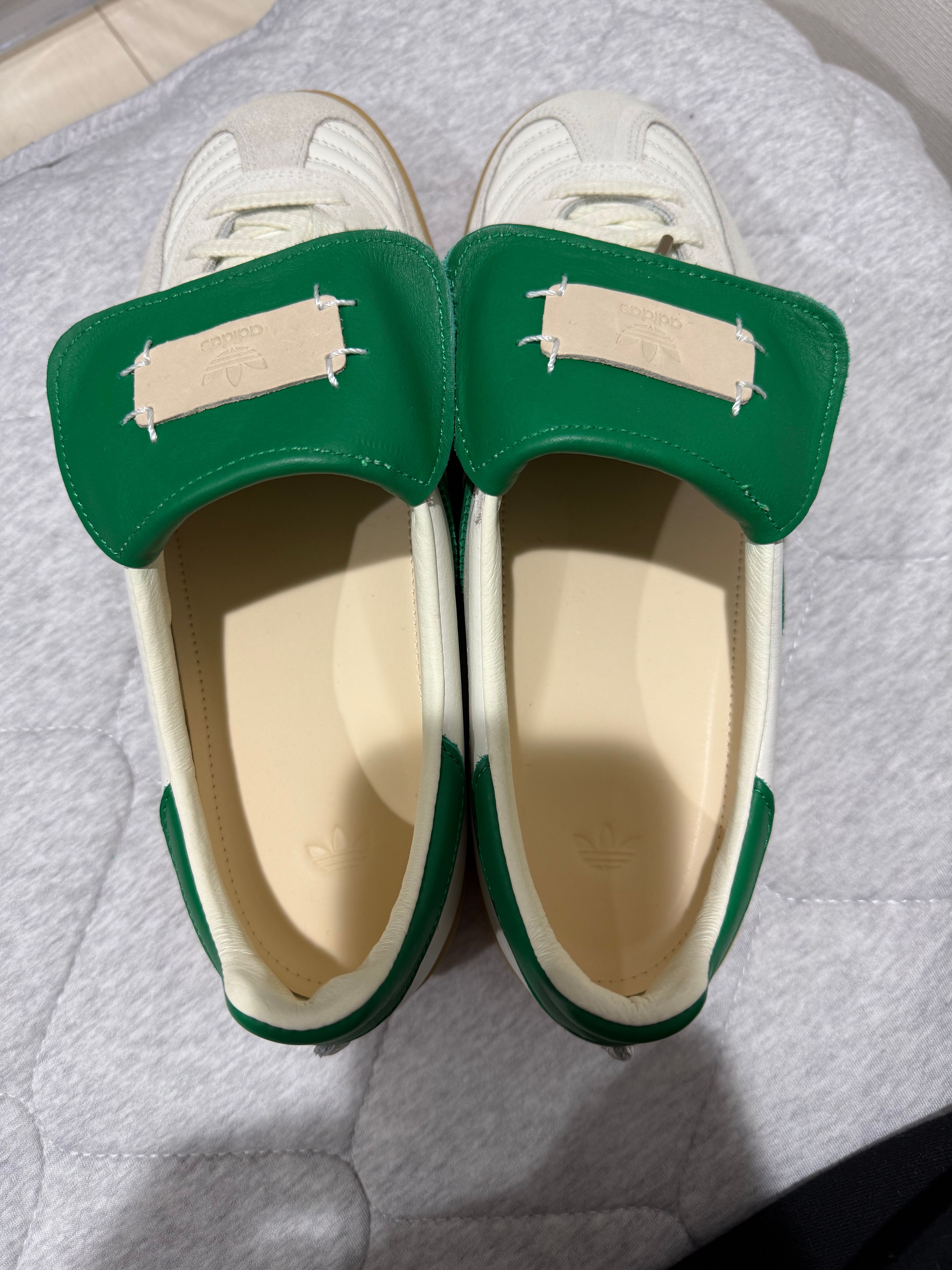 FOOT INDUSTRY × adidas Gazelle Indoor "Off White/Green"
