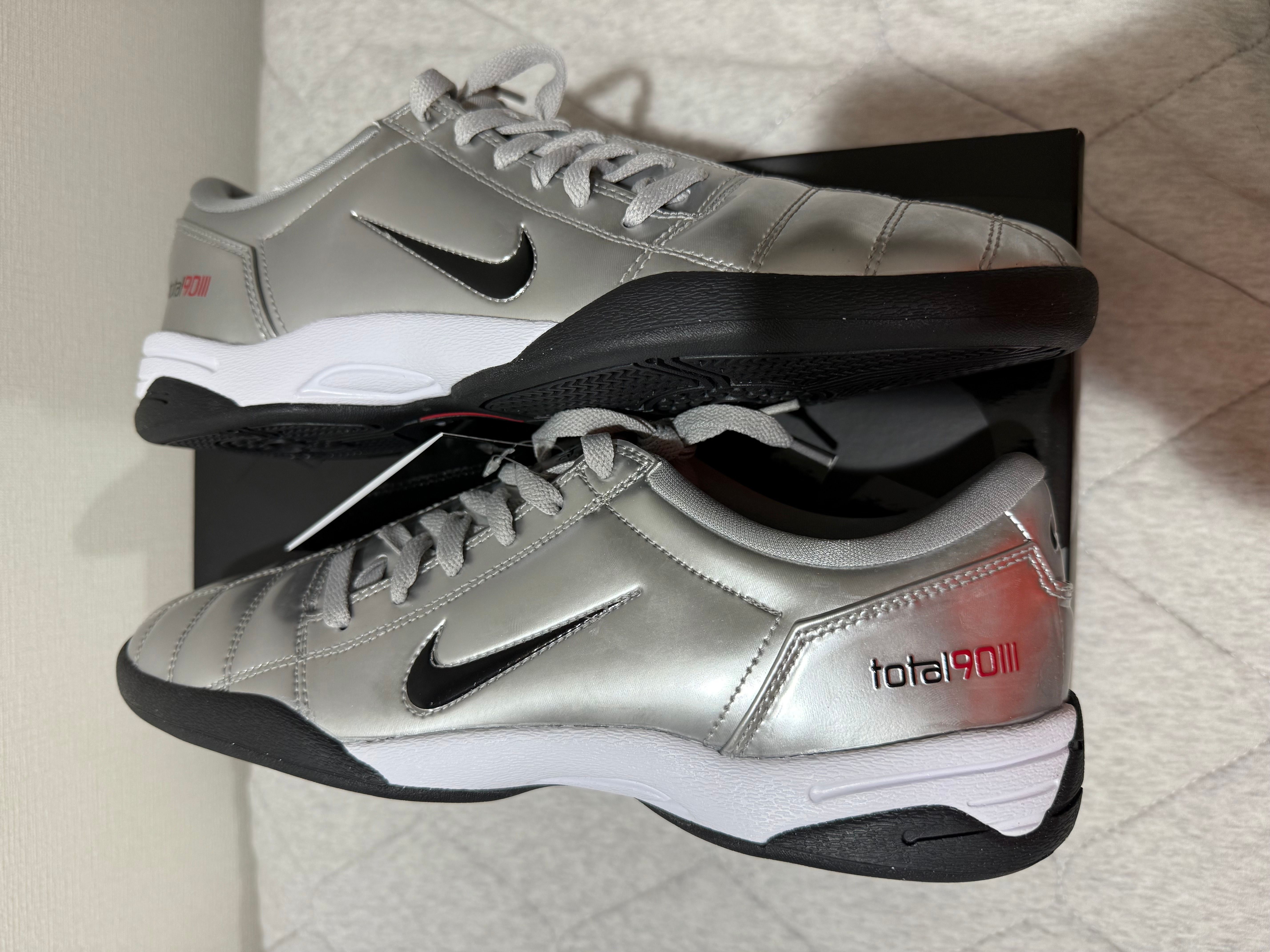 Nike Total 90 3 SP "Metallic Silver and Black"