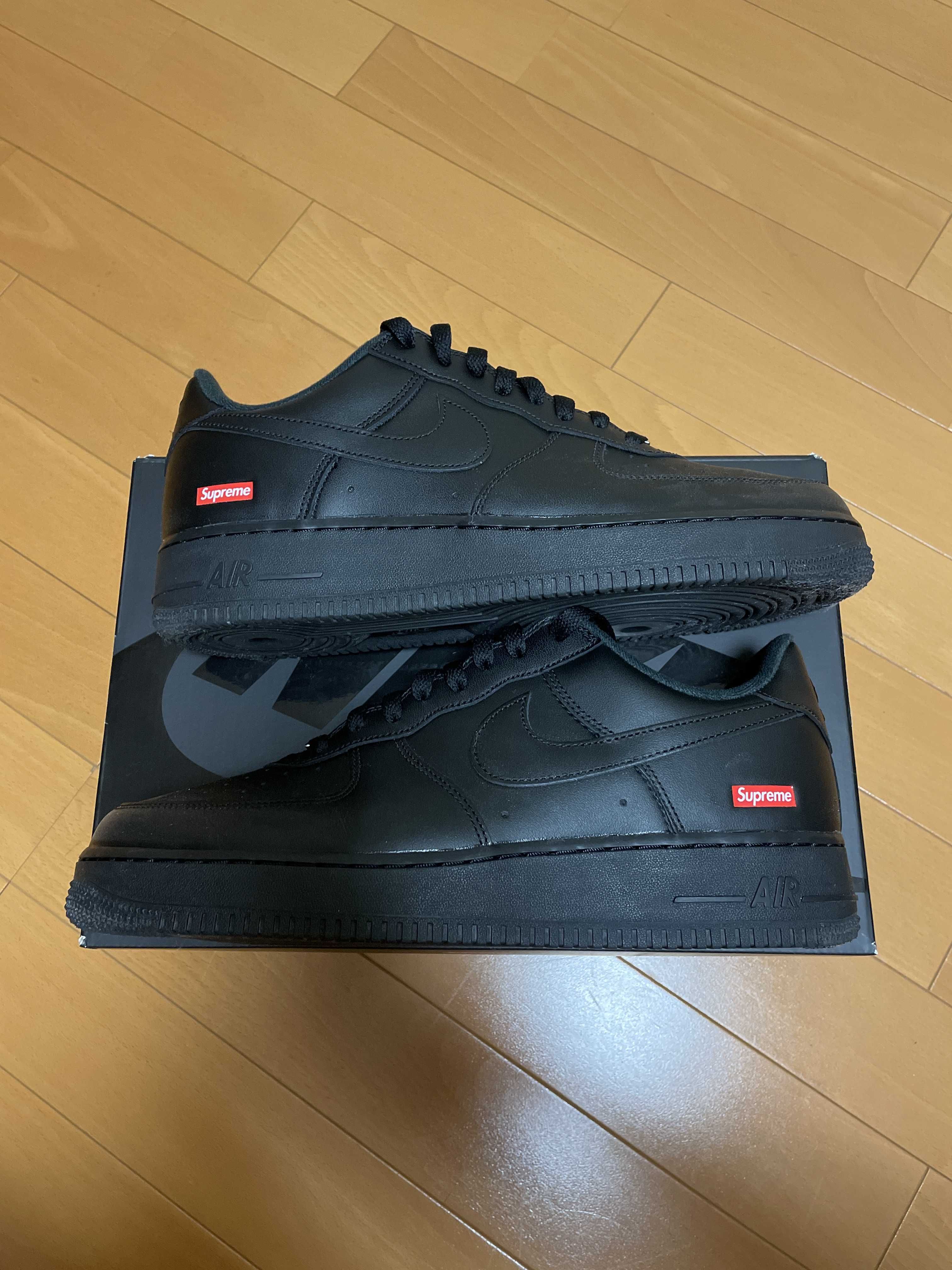 Supreme × Nike Air Force 1 Low "Black"