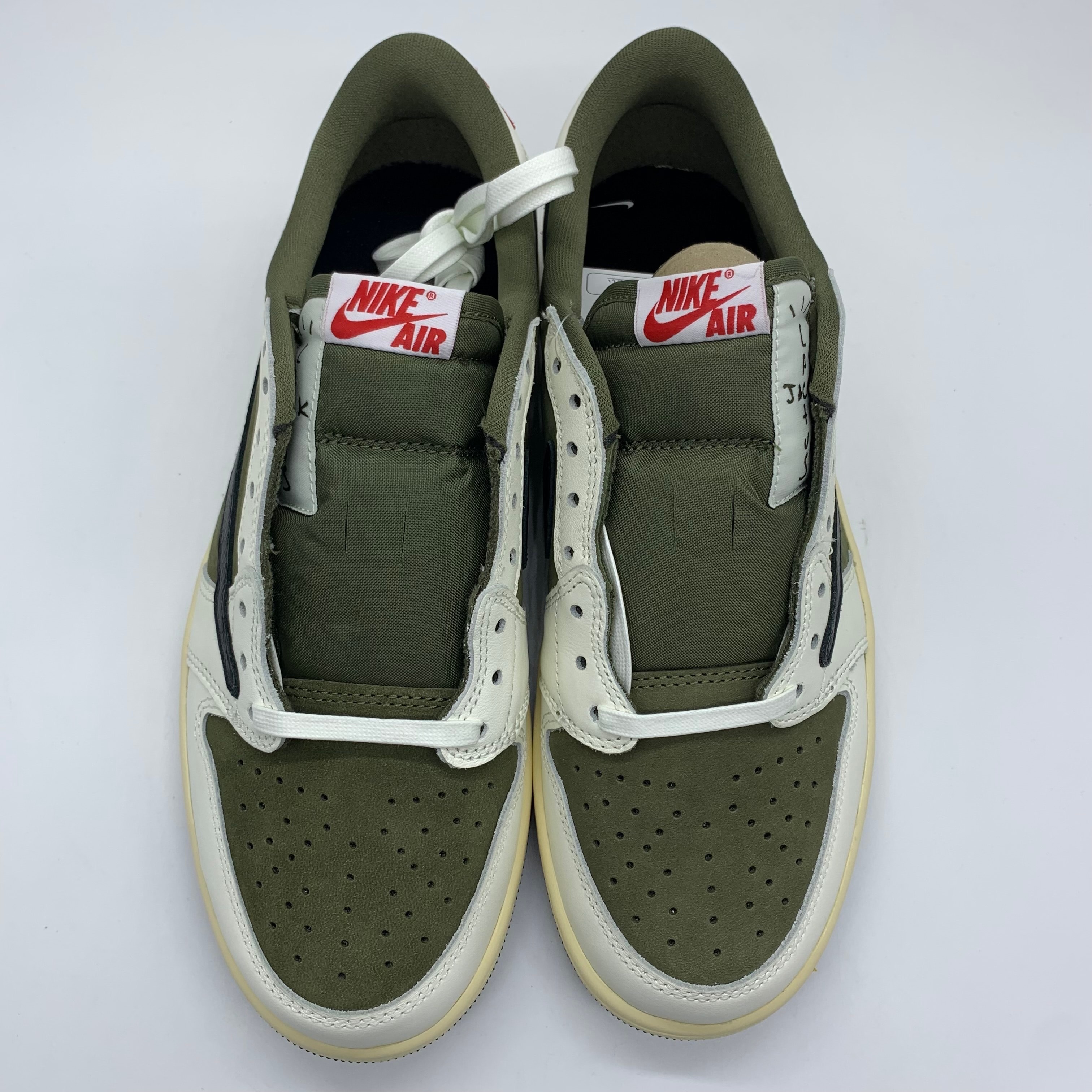 Travis Scott × Nike Air Jordan 1 Low OG SP "Reverse Olive"
