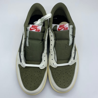 Travis Scott × Nike Air Jordan 1 Low OG SP "Reverse Olive"