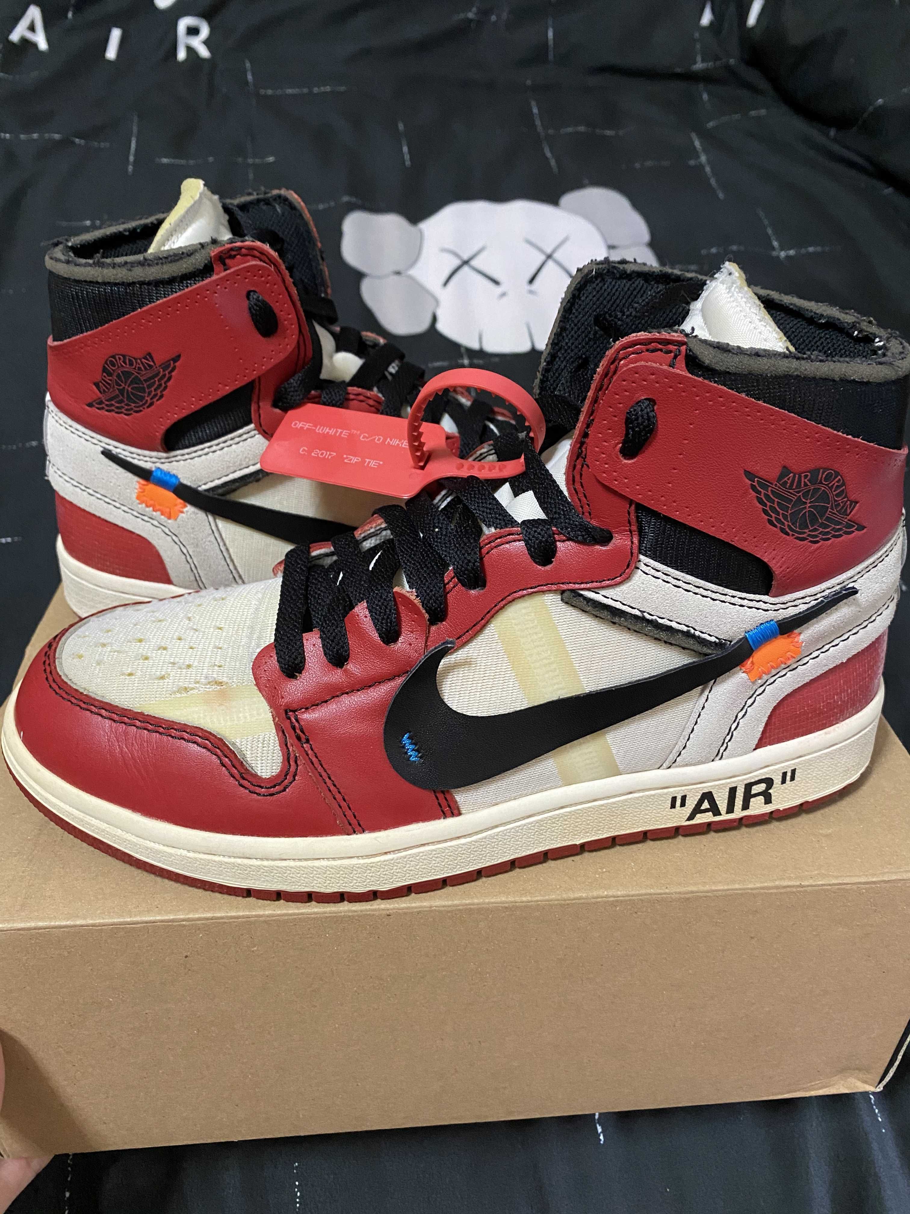 Off-White × Nike Air Jordan 1 Retro High The Ten "Chicago"