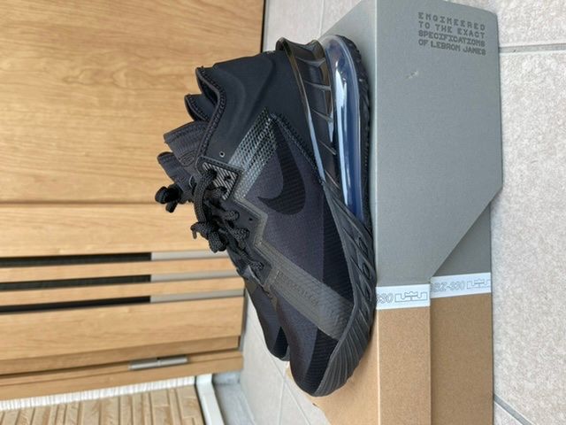 NIKE LEBRON 18 LOW "BLACK"