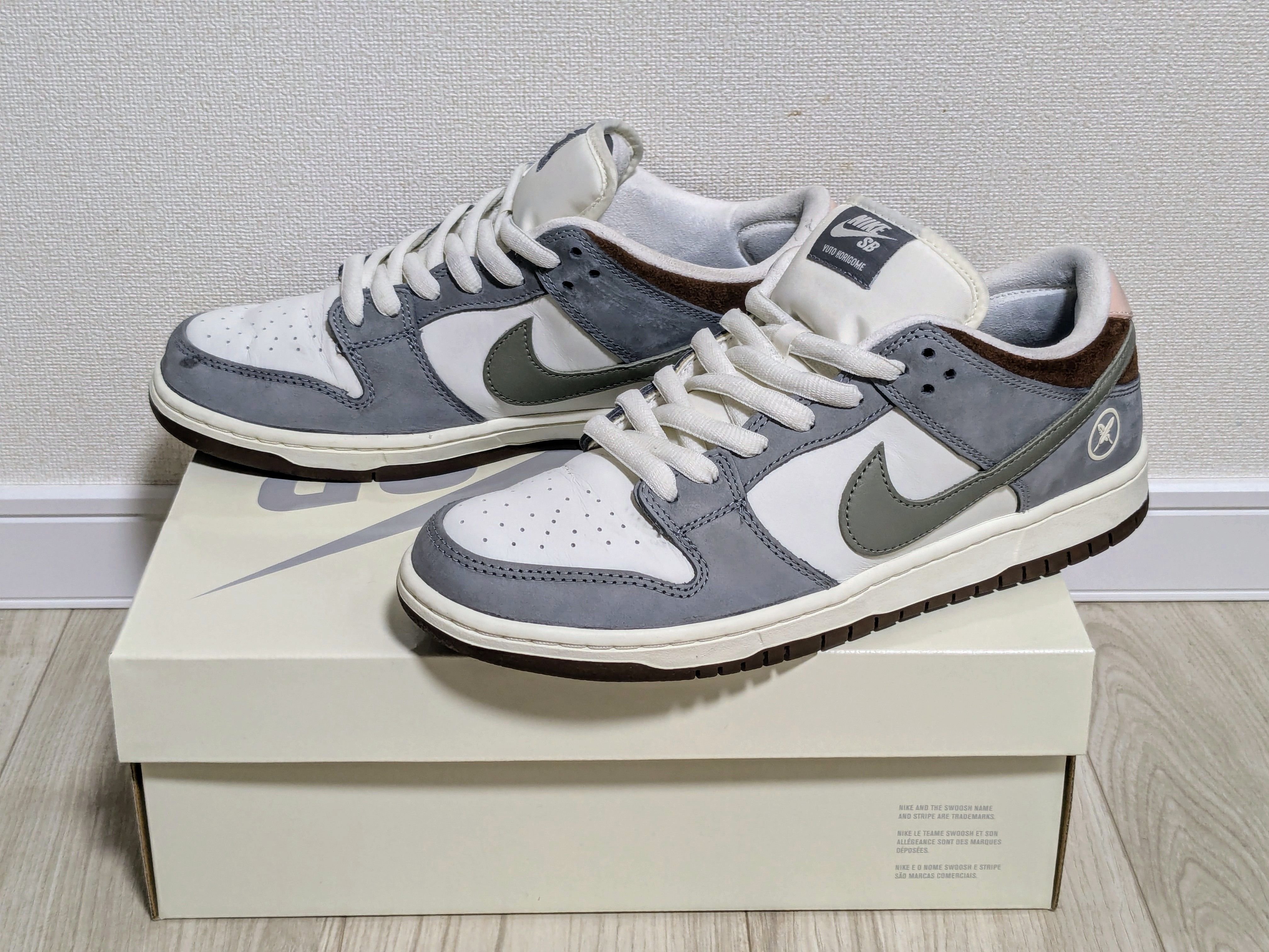 堀米 雄斗(Yuto Horigome) × Nike SB Dunk Low Pro QS "Wolf Grey"