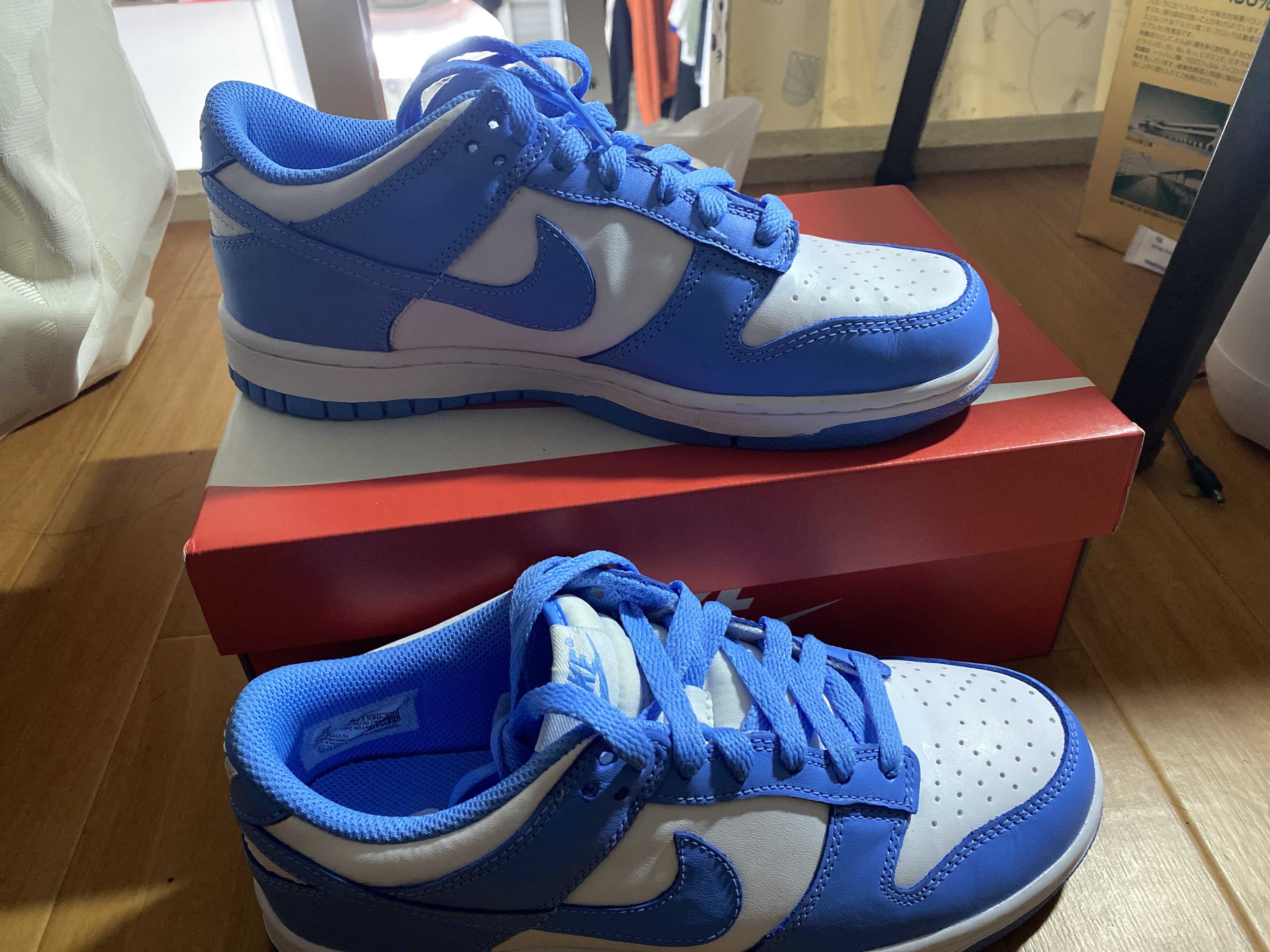 NIKE GS DUNK LOW "UNIVERSITY BLUE"