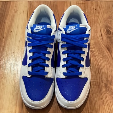 Nike Dunk Low Retro "Racer Blue and White"