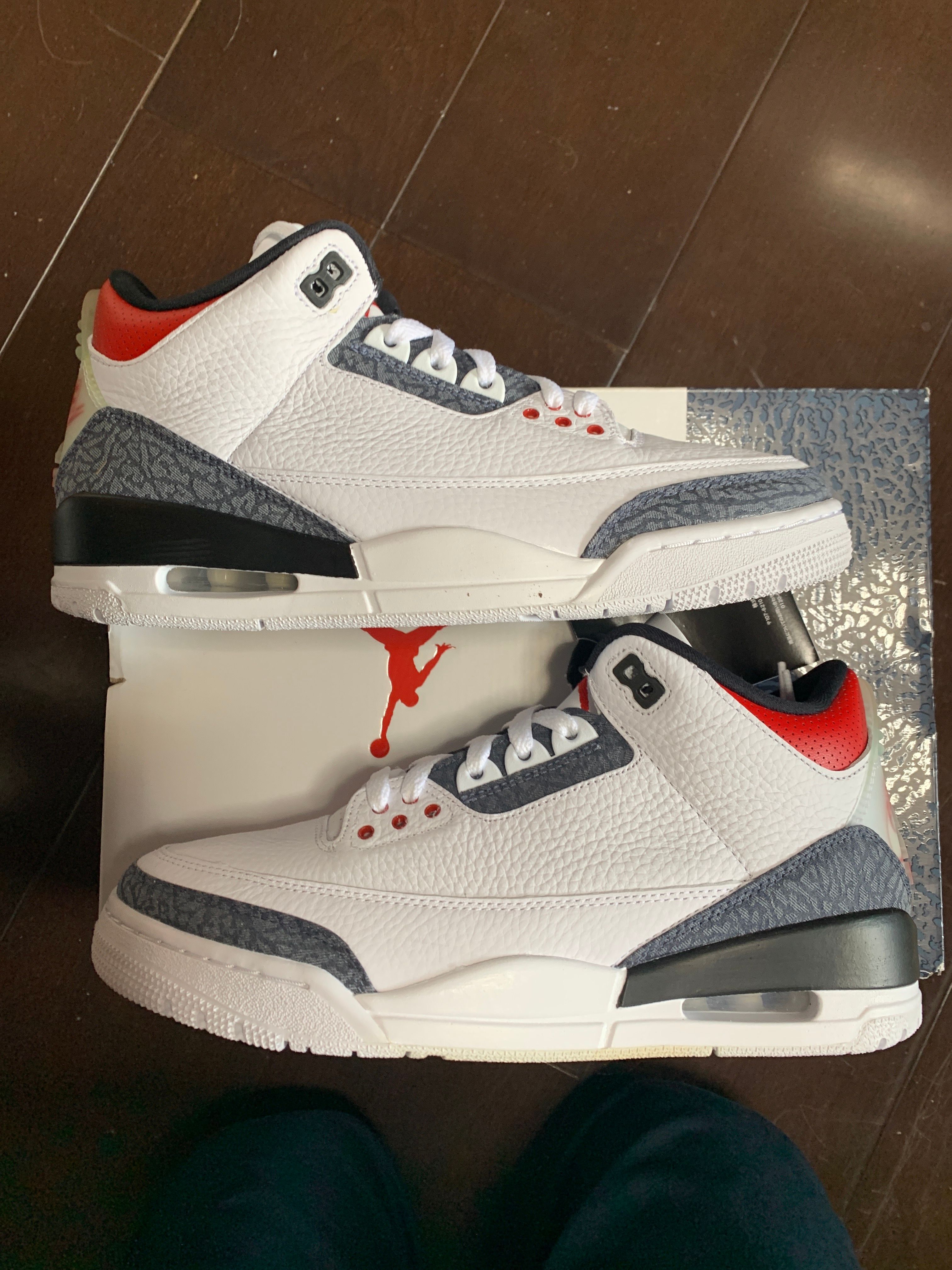 Nike Air Jordan 3 Retro SE-T CO JP "Fire Red Denim"
