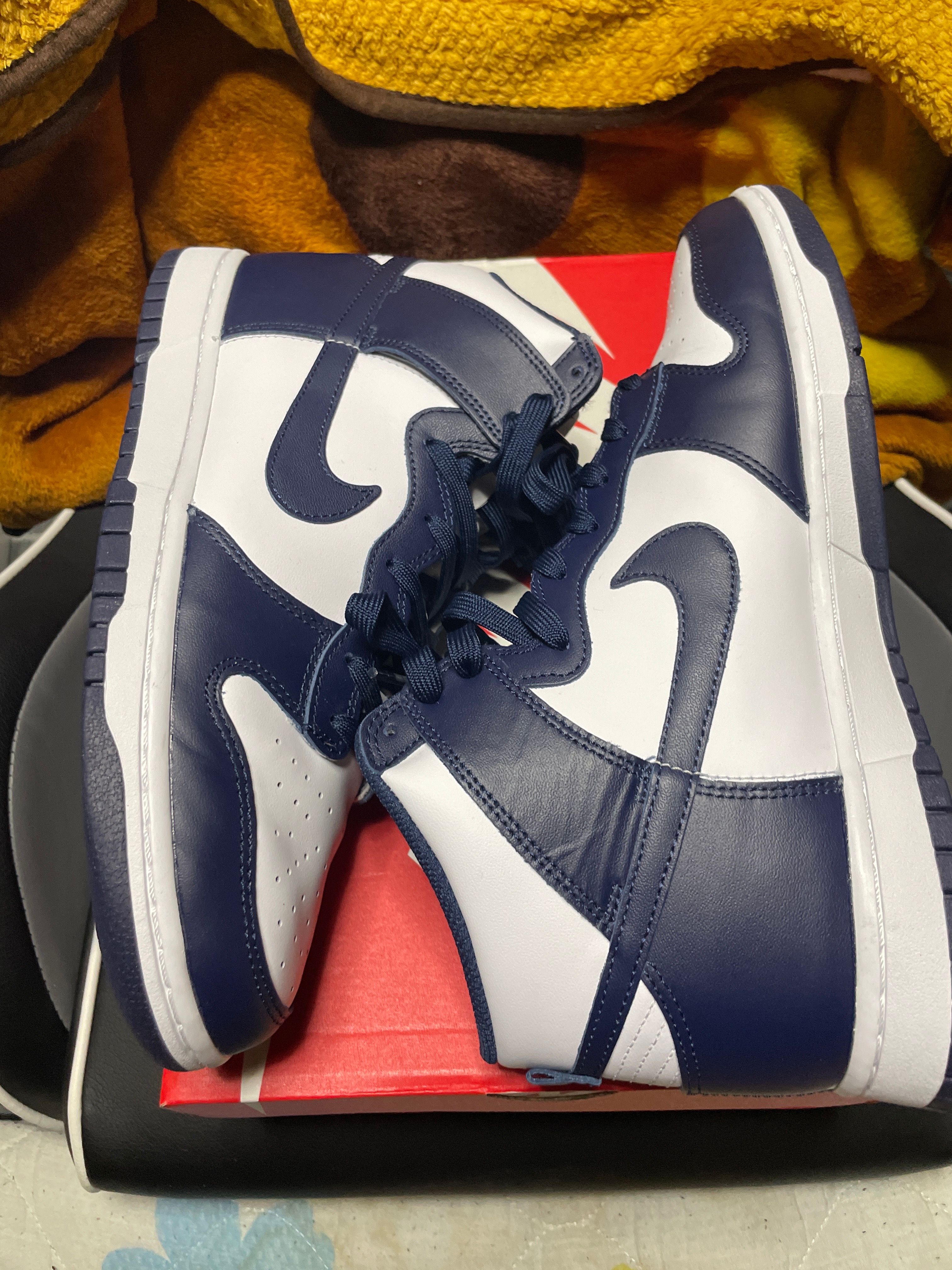 Nike Dunk High "Championship Navy"
