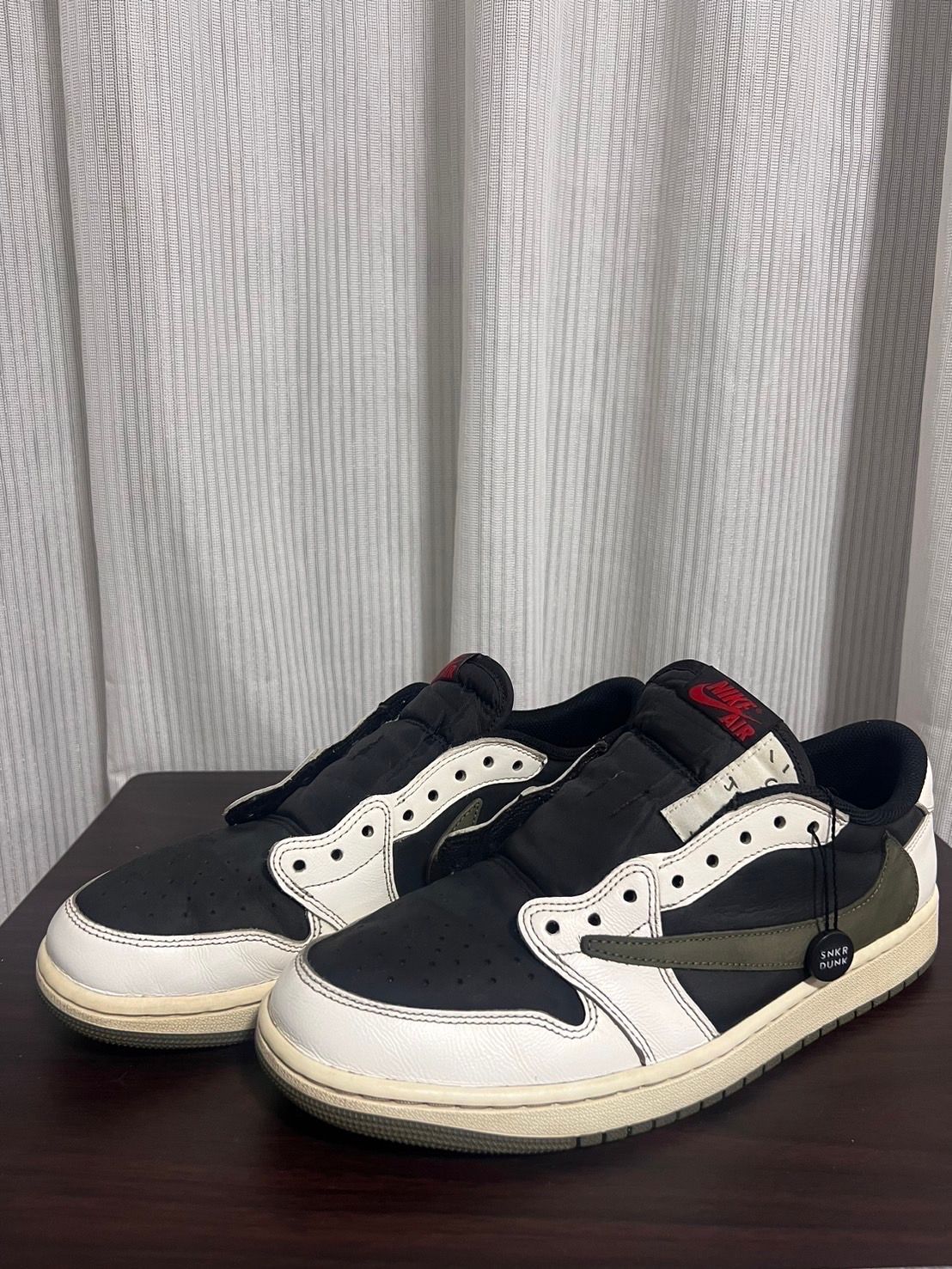 Travis Scott × Nike Women's Air Jordan 1 Low OG "Medium Olive"