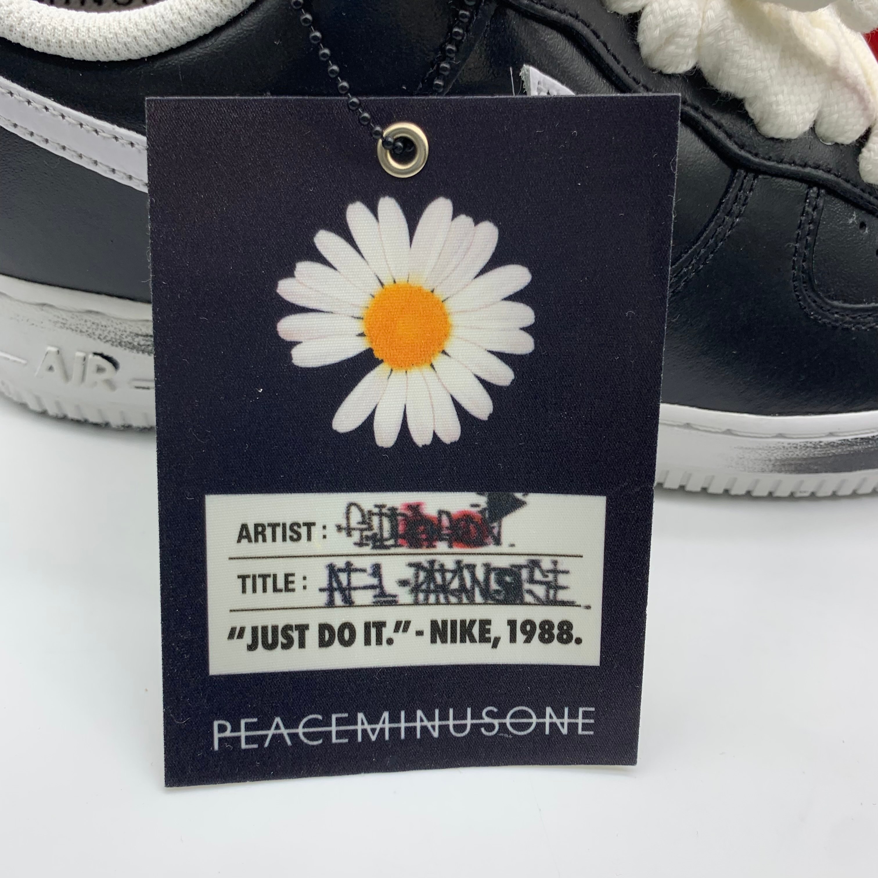 PEACEMINUSONE × Nike Air Force 1 Low Para Noise "Black" / G-DRAGON