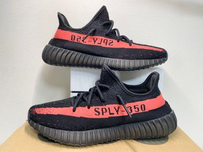 adidas YEEZY Boost 350 V2 "Core Black/Red"