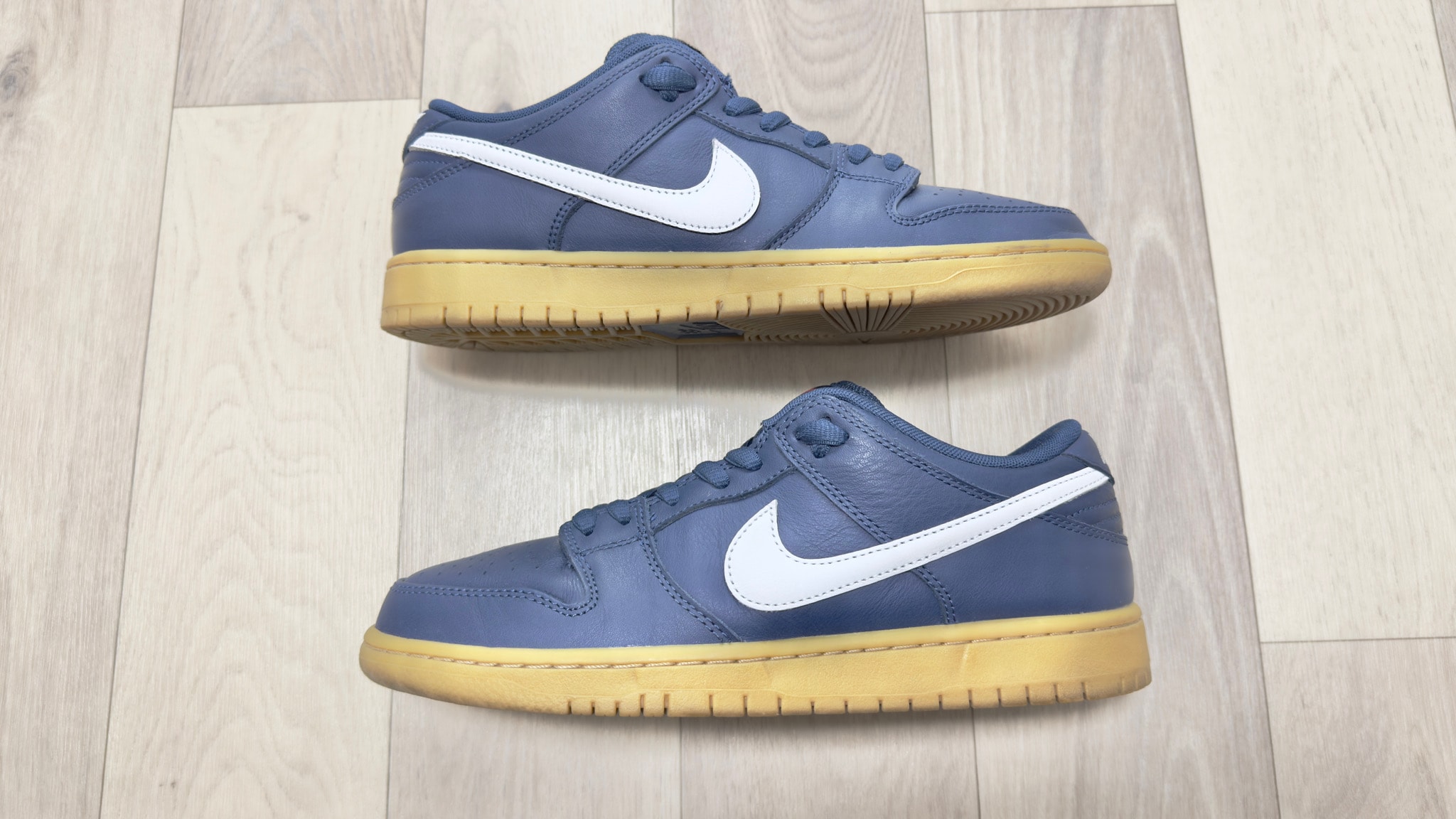 Nike SB Dunk Low Pro ISO Orange Label "Navy Gum"