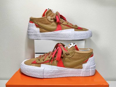 SACAI × NIKE BLAZER LOW "BRITISH TAN"