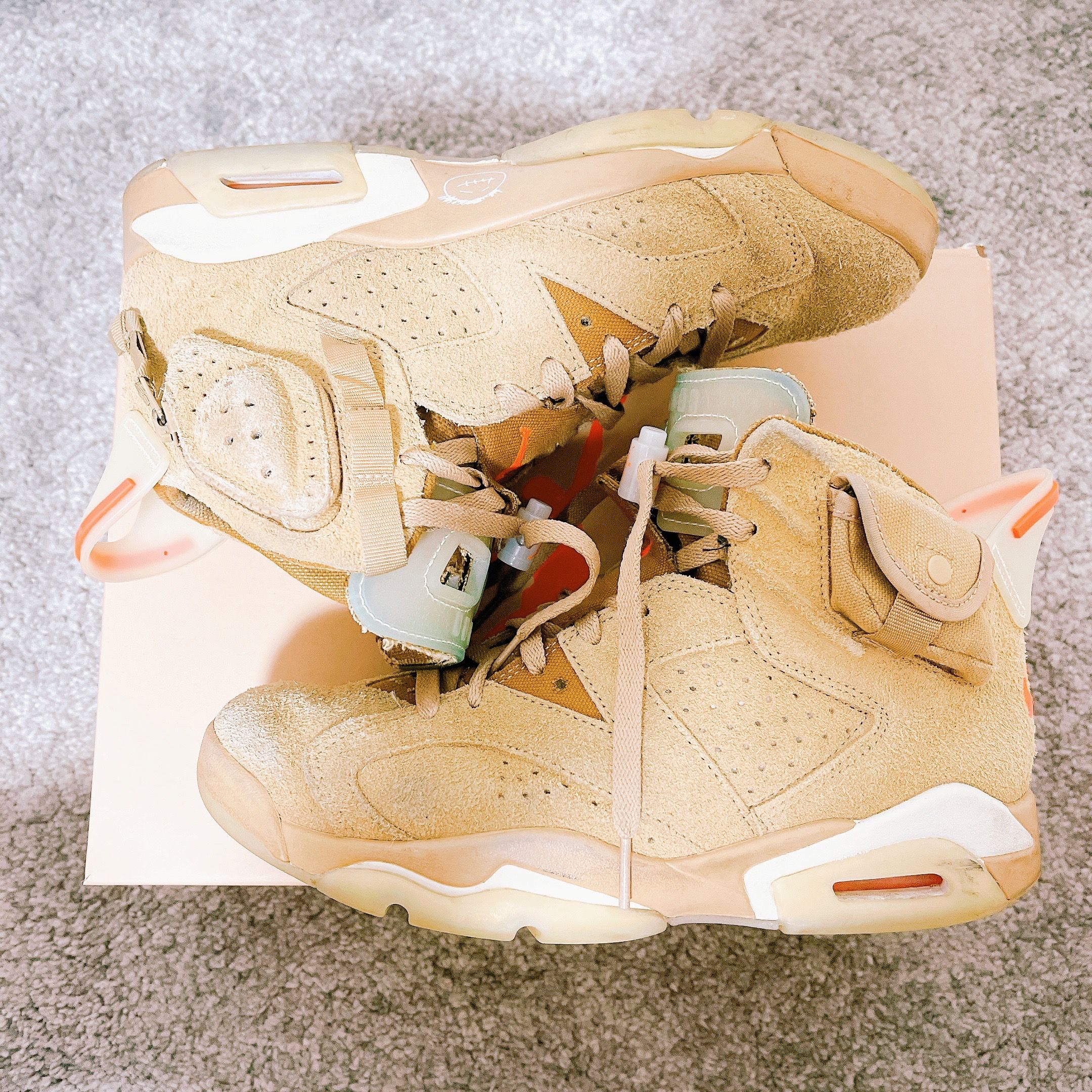 Travis Scott × Nike Air Jordan 6 "British Khaki"