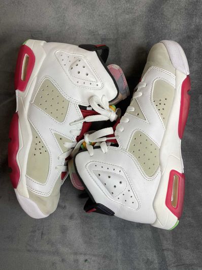 NIKE AIR JORDAN 6 GS "NEUTRAL GREY / HARE"