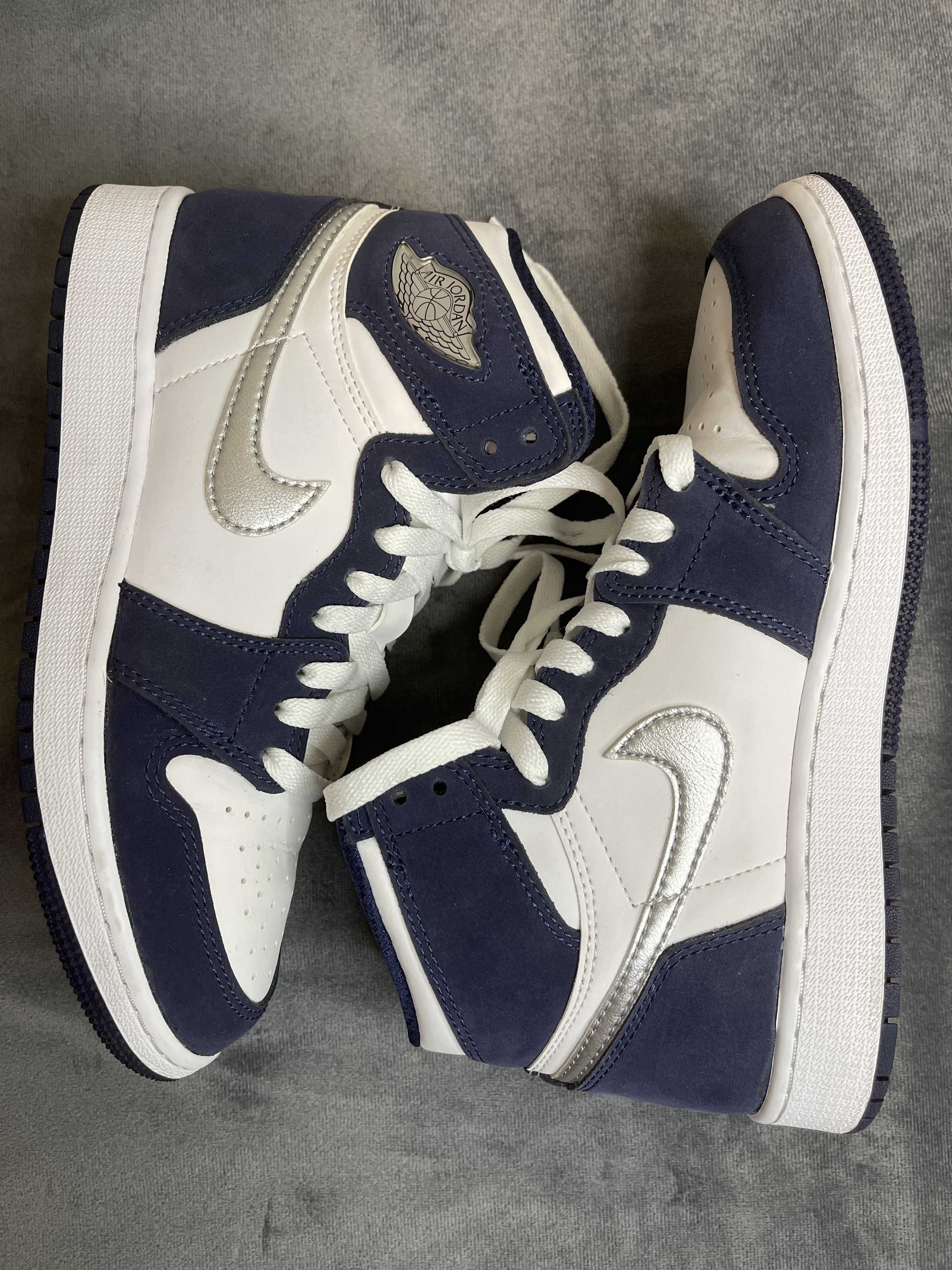 Nike GS Air Jordan 1 High OG CO.JP "Midnight Navy" (2020)(ブリーフケースなし)
