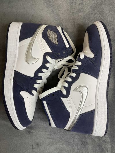 Nike GS Air Jordan 1 High OG CO.JP "Midnight Navy" (2020)(ブリーフケースなし)