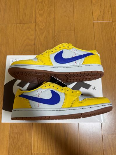 Travis Scott × Nike Women's Air Jordan 1 Retro Low OG "Canary"