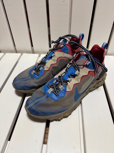 UNDERCOVER × NIKE REACT ELEMENT 87 "BLUE/RED"