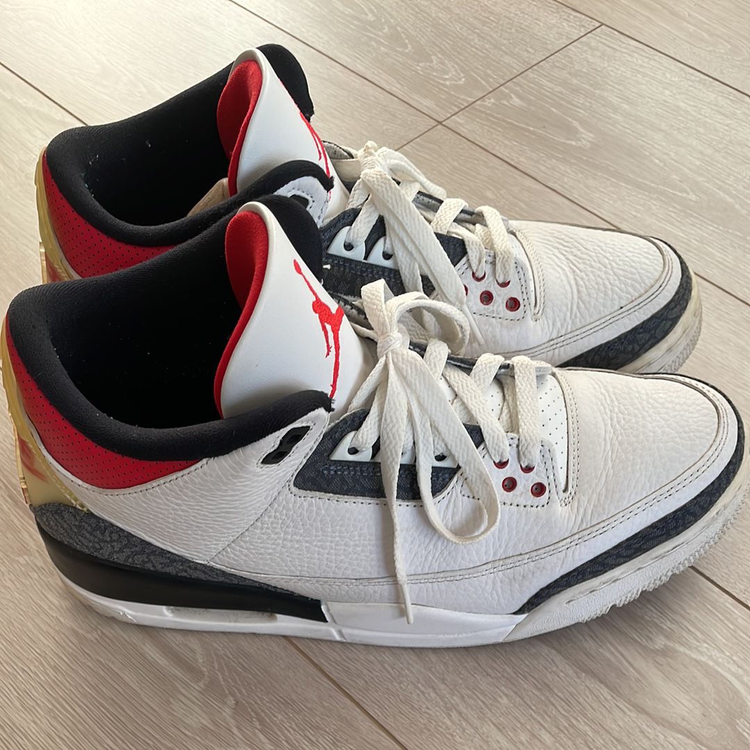 Nike Air Jordan 3 Retro SE-T CO JP "Fire Red Denim"