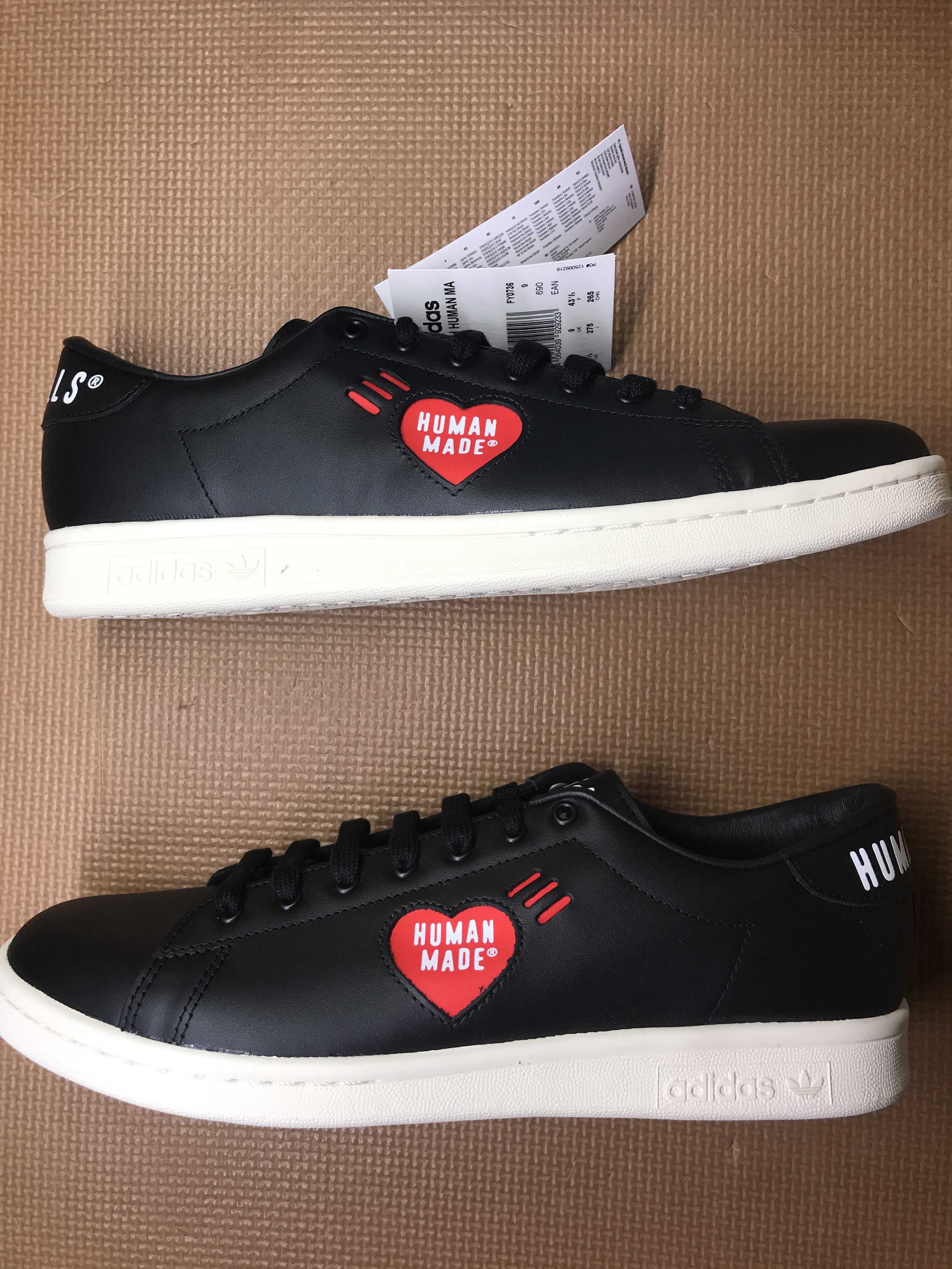 HUMAN MADE × adidas Stan Smith "Black"