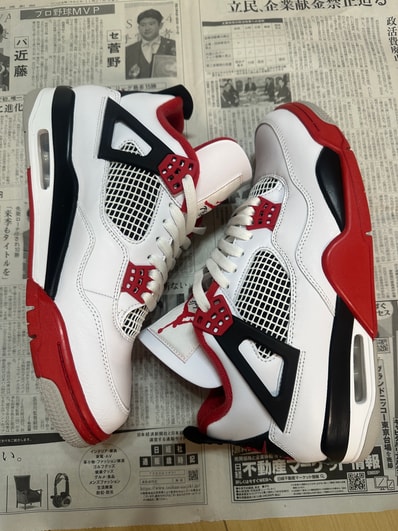 Nike Air Jordan 4 Retro OG "Fire Red" (2020)
