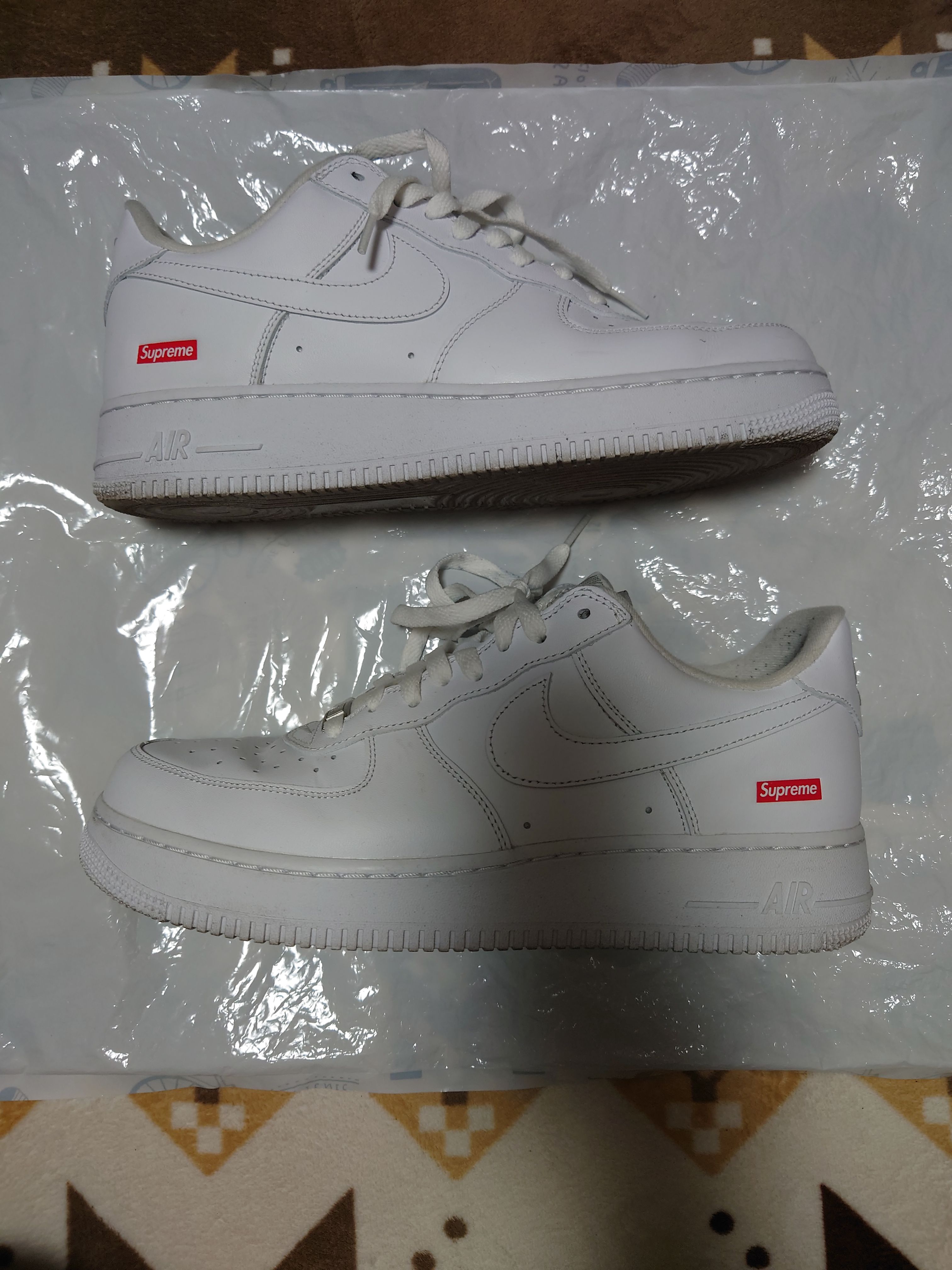Supreme × Nike Air Force 1 Low "White"