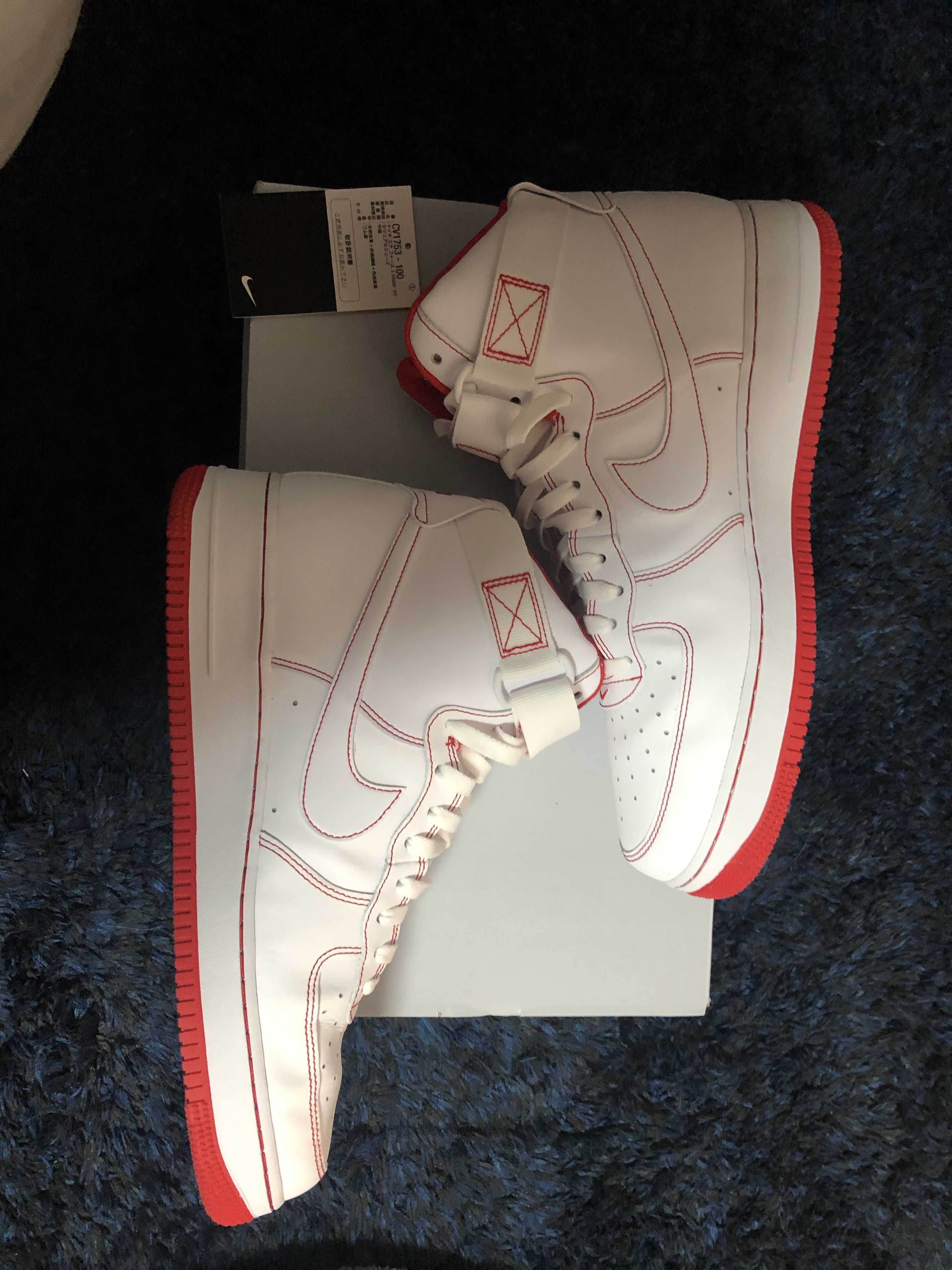 Nike Air Force 1 Low '07 Stitch "Radiant Red"