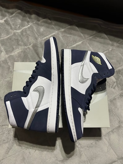 Nike Air Jordan 1 High OG CO.JP "White/Midnight Navy" (2020)(ブリーフケースなし)