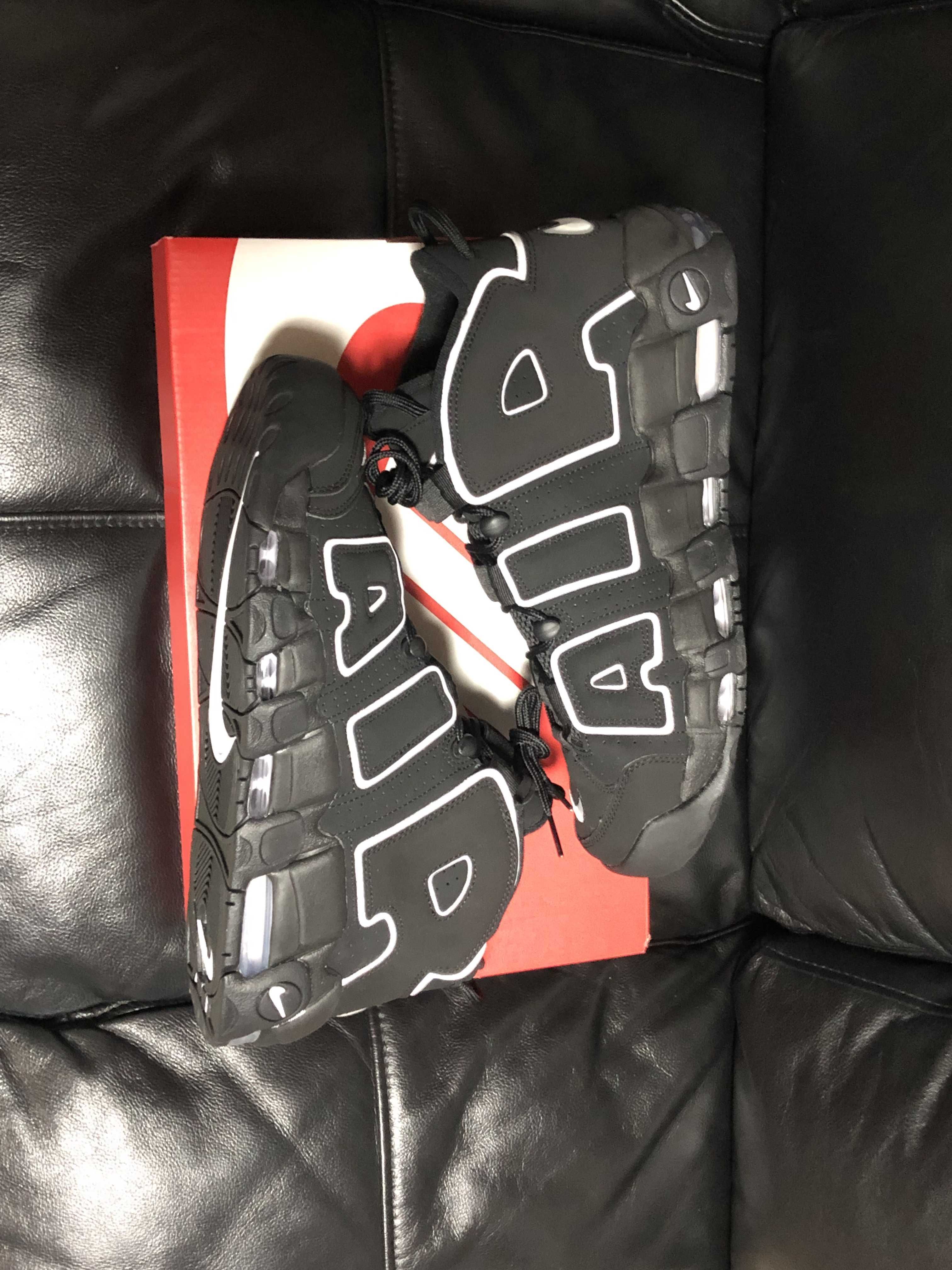 Nike Air More Uptempo "Black/White"(2020)