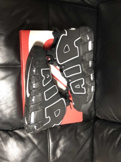 Nike Air More Uptempo "Black/White"(2020)