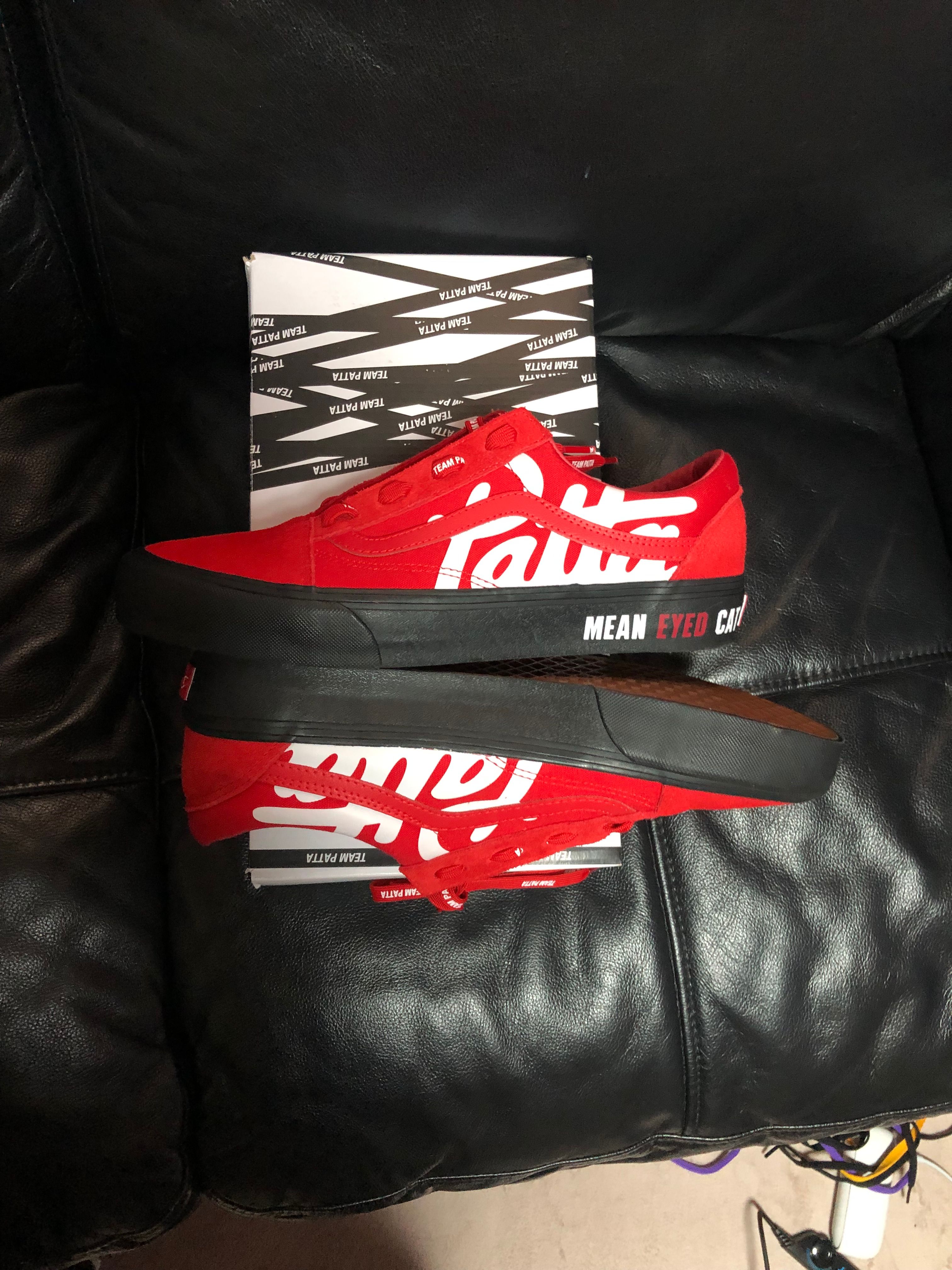 PATTA × VANS VAULT LX OLD SKOOL "HIGH RISK RED"