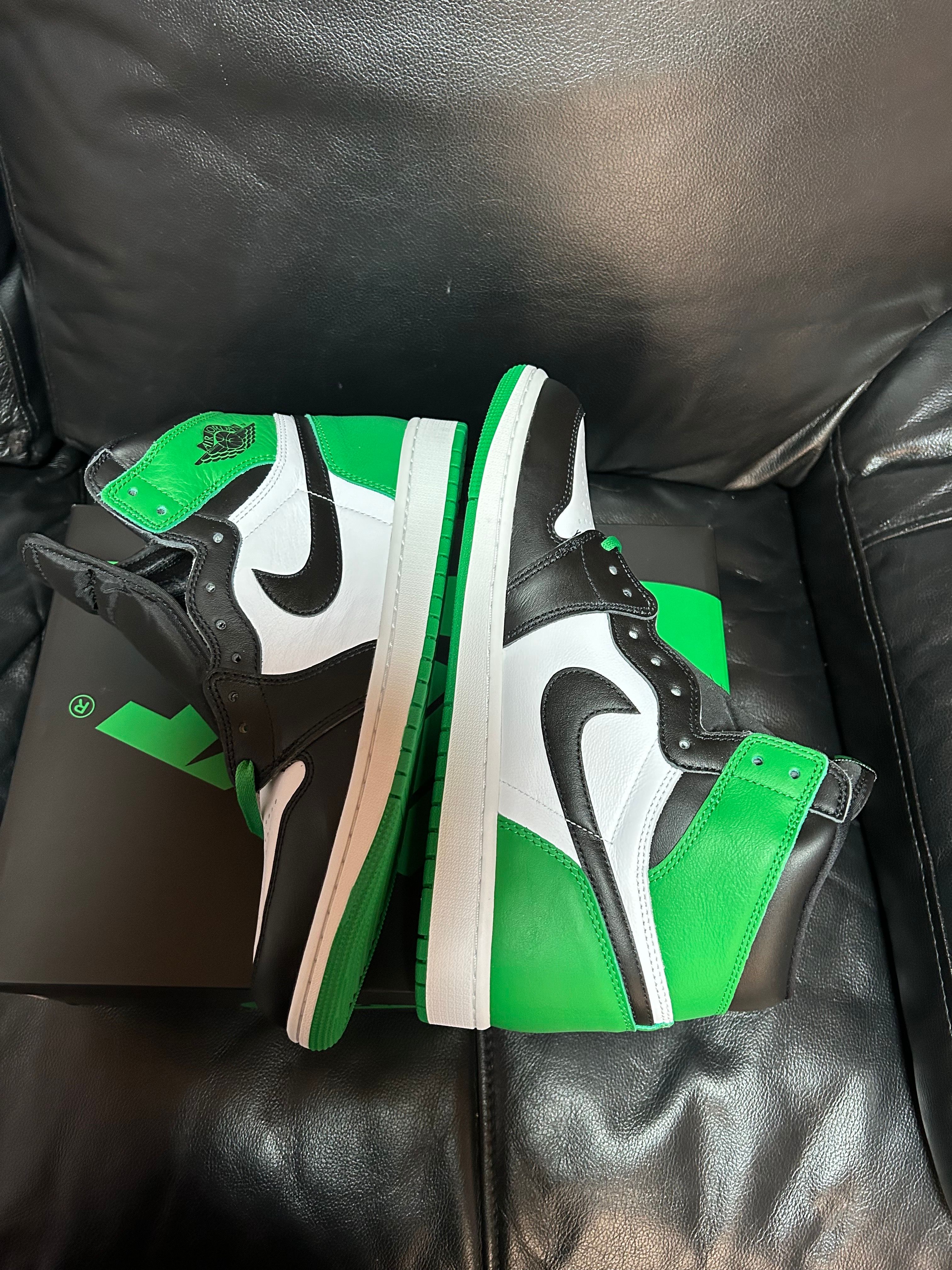 Nike Air Jordan 1 Retro High OG "Celtics/Black and Lucky Green" (2023)