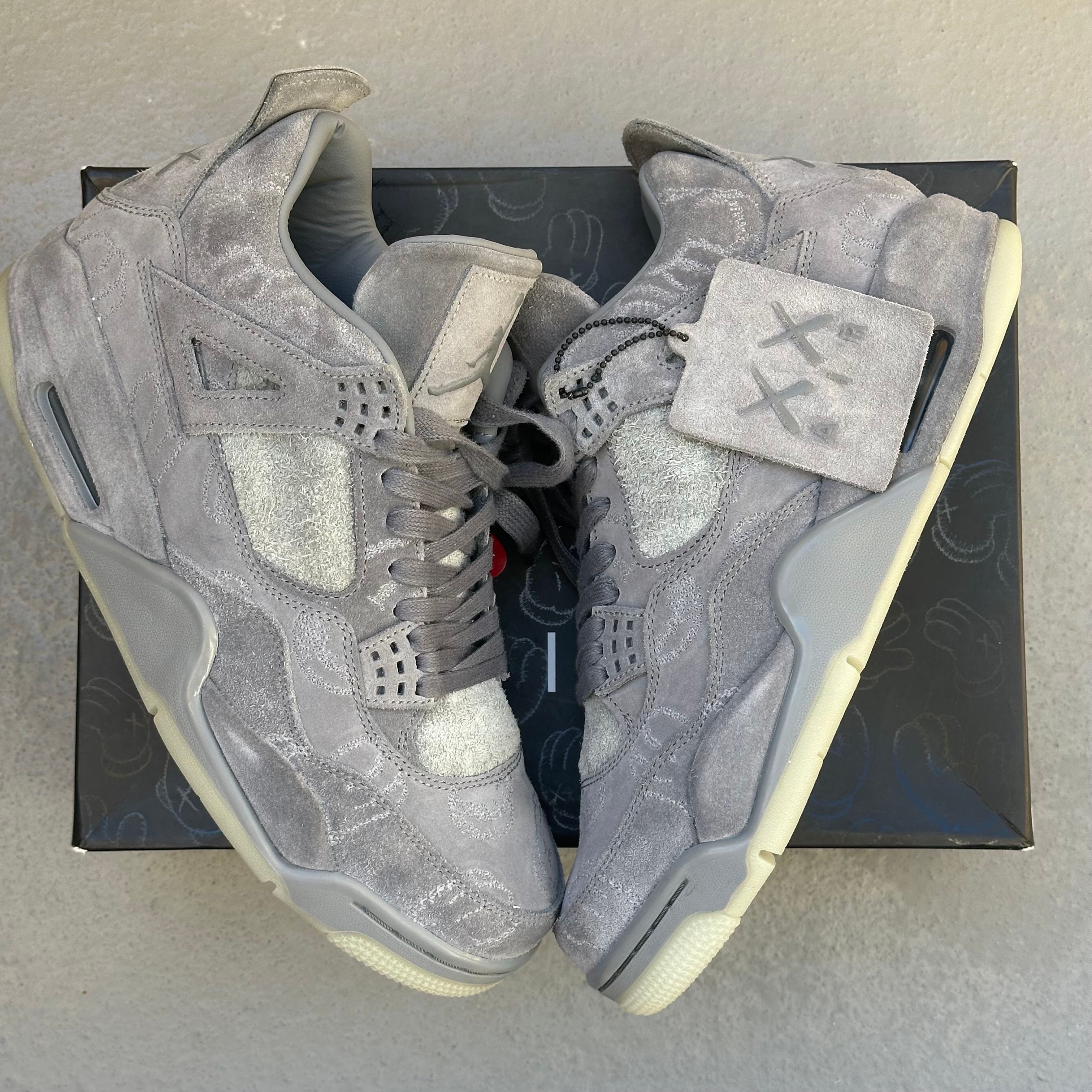 KAWS × Nike Air Jordan 4 Retro "Grey"
