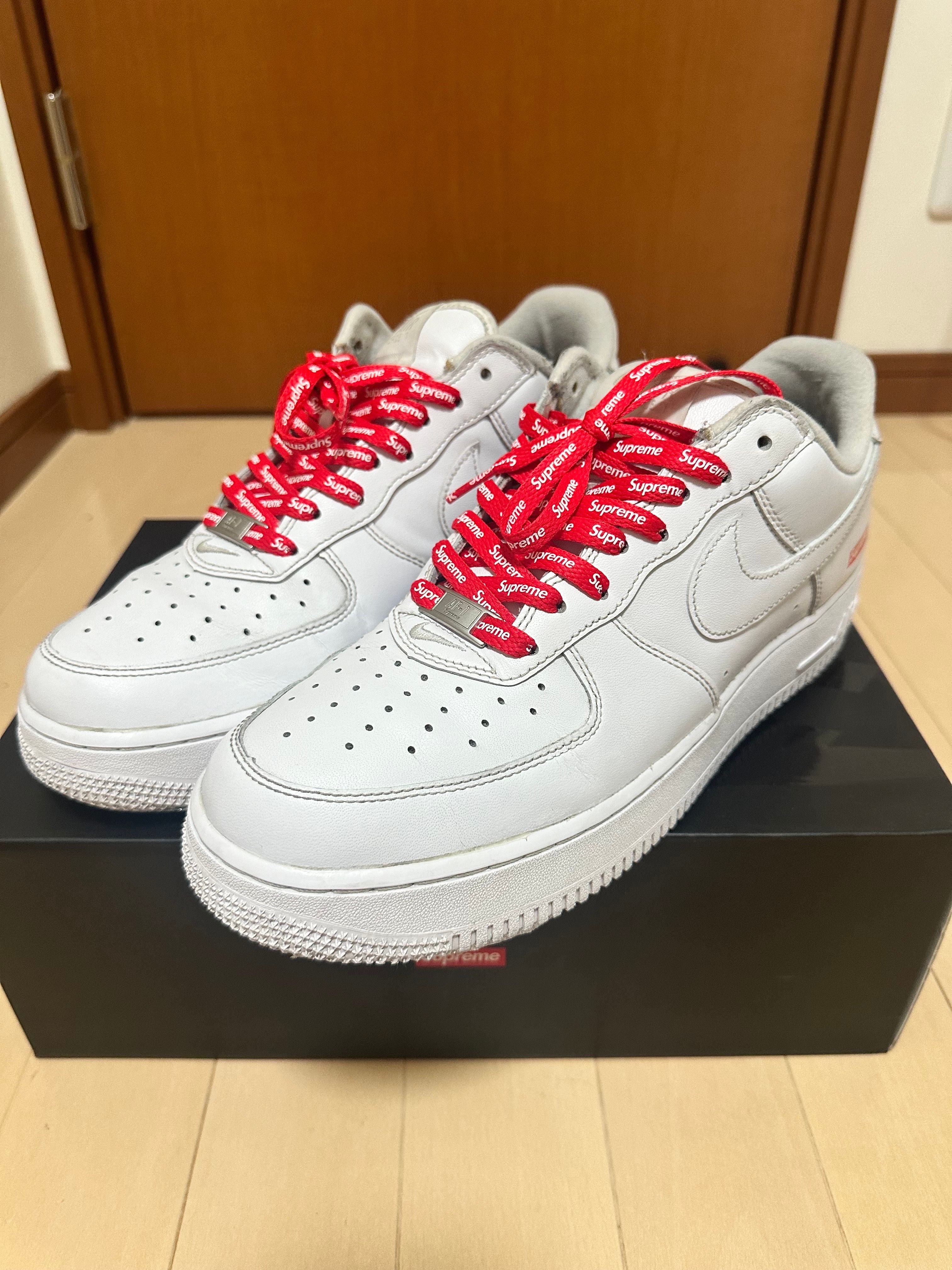 Supreme × Nike Air Force 1 Low "White"