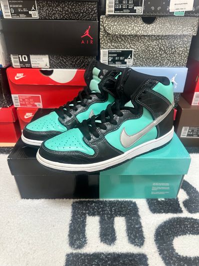 Diamond Supply × Nike SB Dunk High "Tiffany"