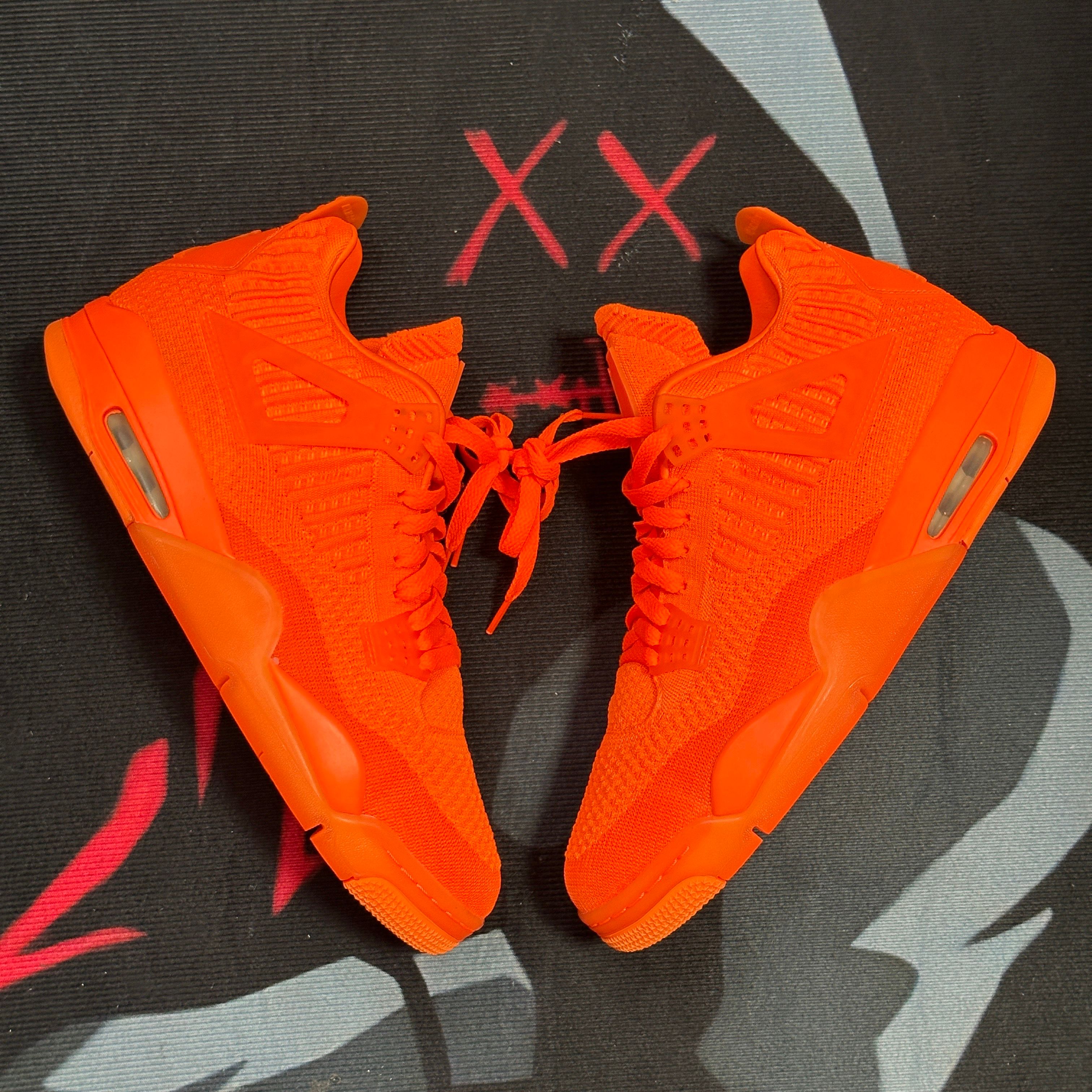 NIKE AIR JORDAN 4 RETRO "FLYKNIT ORANGE"